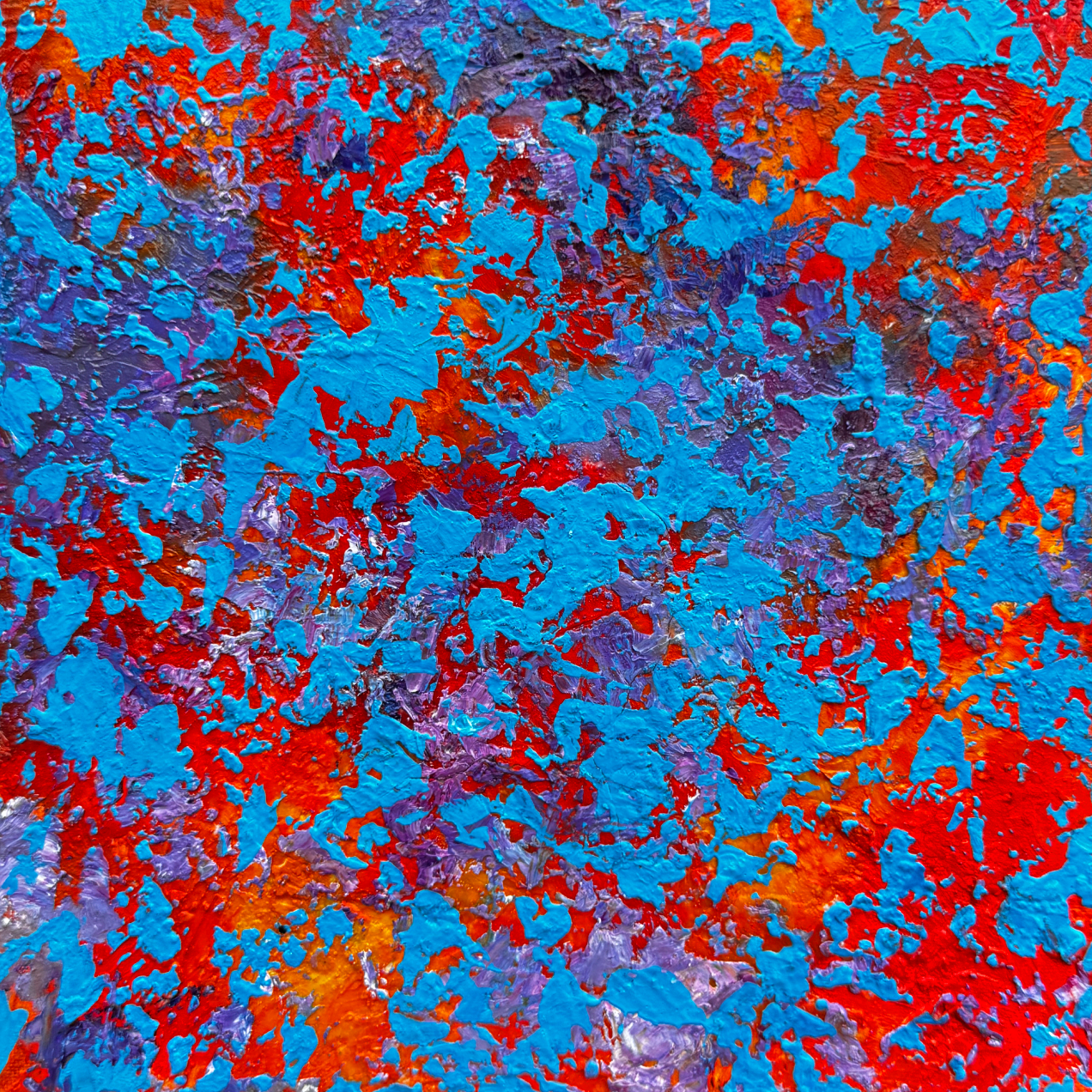 "Untitled (from Sisters)", oil and wax on canvas, 12"x12", 2024
