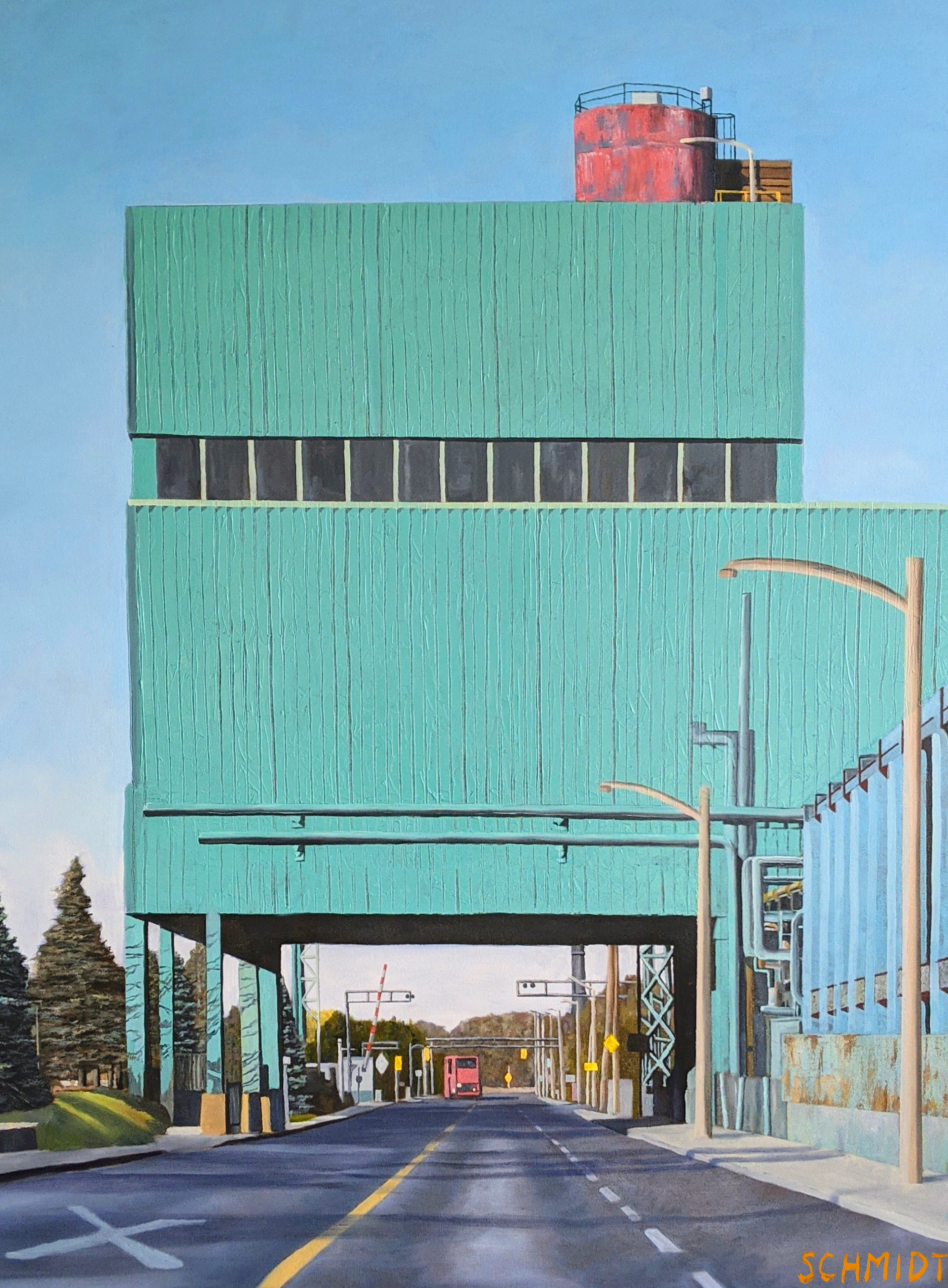 "Ottawa Street North", oil on canvas, 30"x40", 2020