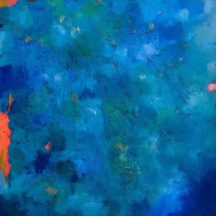 "Sister 5", oil and wax on canvas, 30"x30", 2017