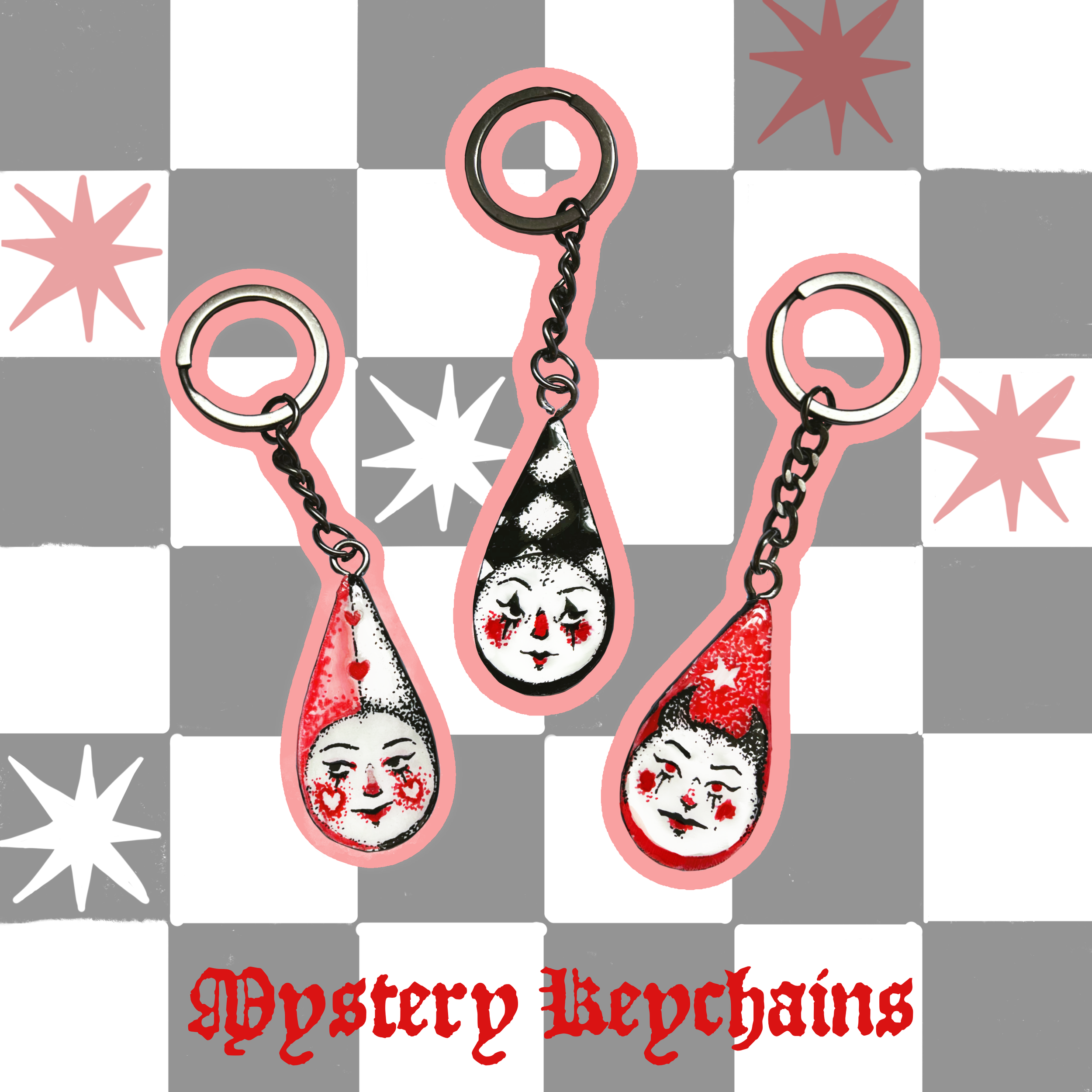 jester keychain blind bag