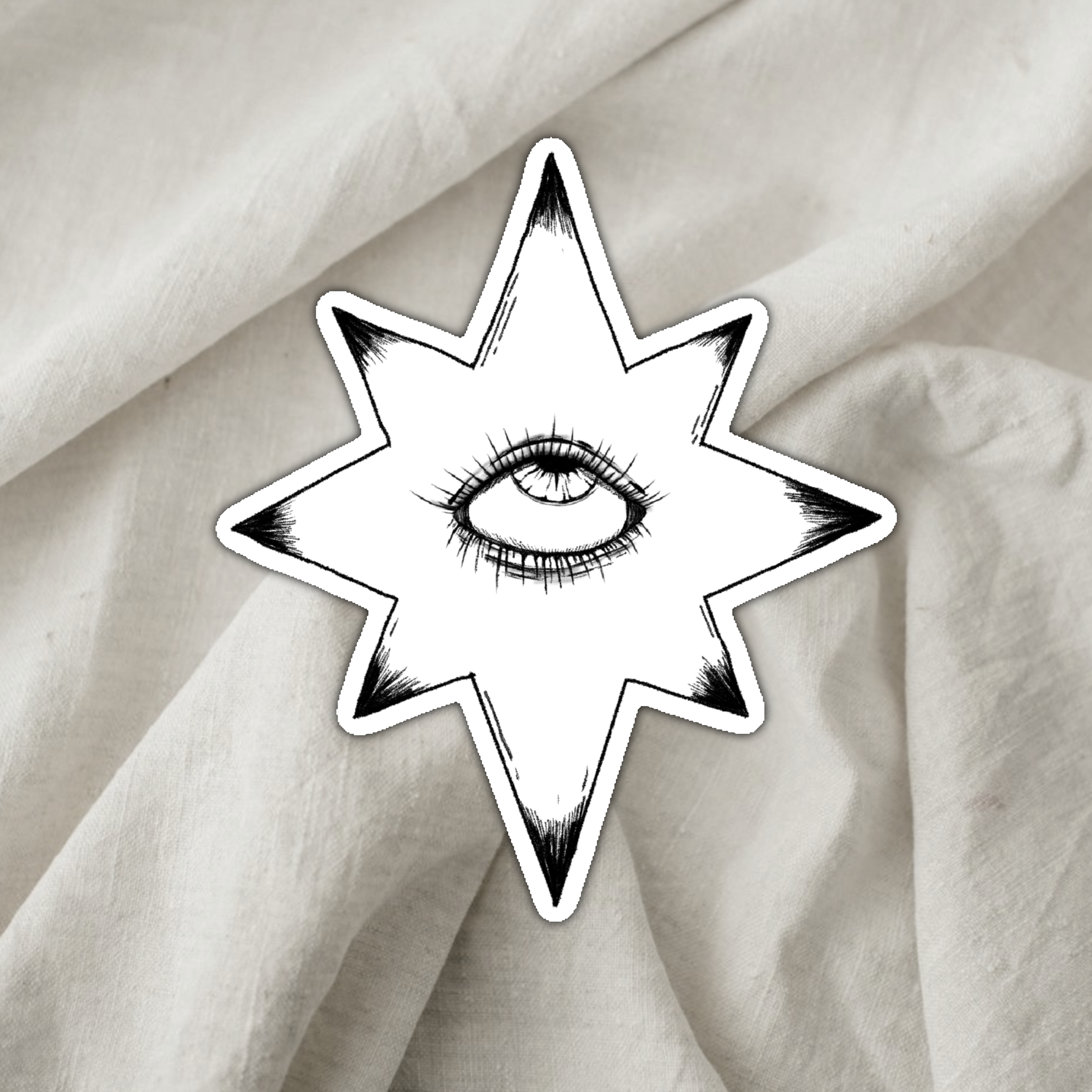 starry eyed sticker