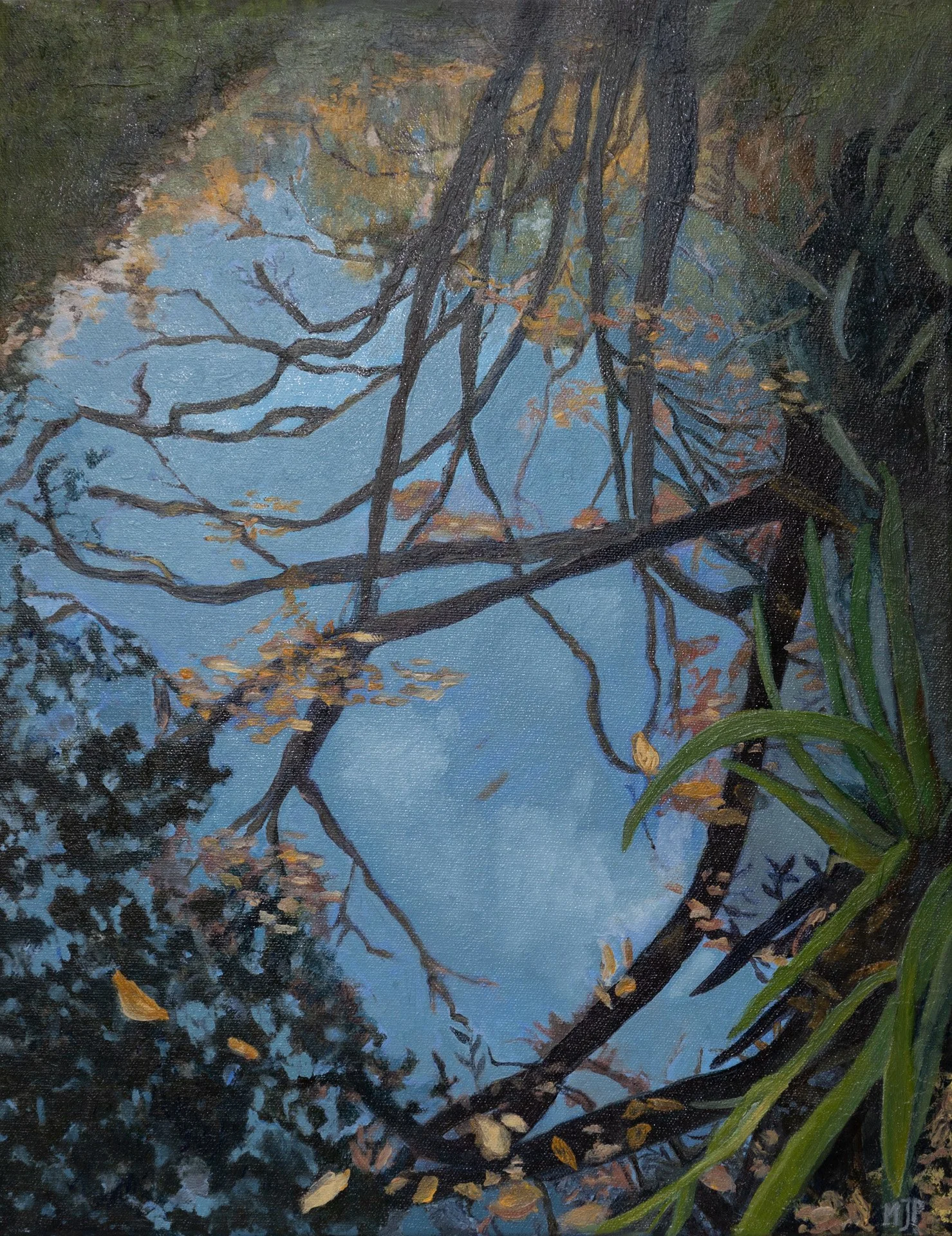 Reverie - Oil on canvas 18x14 in