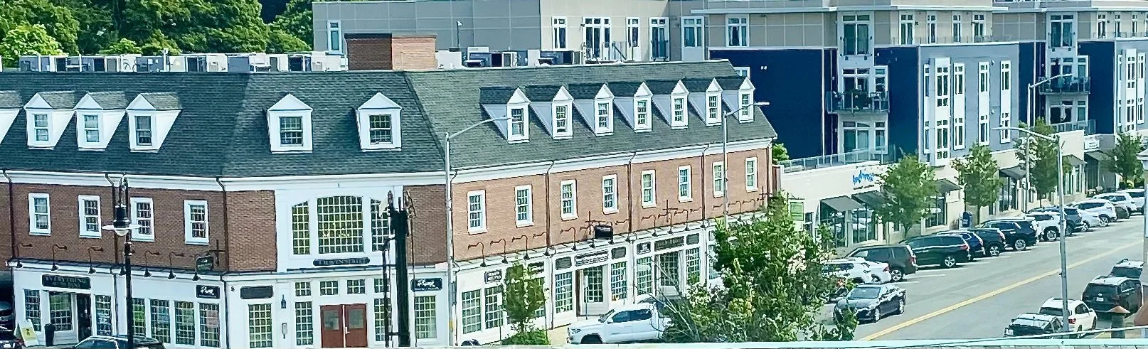 Haven Street in Reading Massachusetts town center