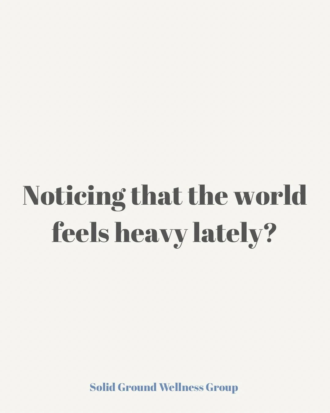 There&rsquo;s a difference between being informed and being flooded.

If you&rsquo;ve been feeling heavier, more anxious, or emotionally drained lately, it might not just be stress -it could be vicarious trauma.

We&rsquo;re not meant to absorb a con