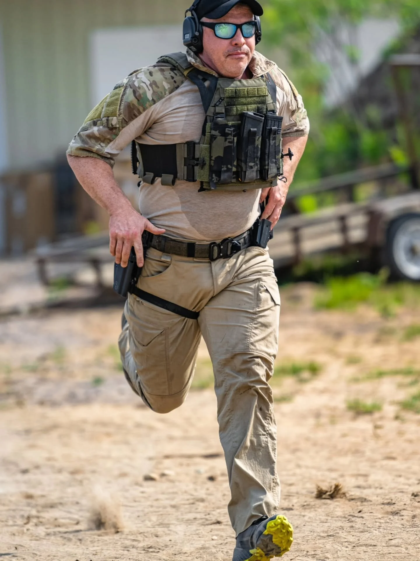 Operator Syndicate Series is an all-day competition focusing on marksmanship, aerobic endurance, strength conditioning, range of motion, and mobility. 

Format: Run. WOD. Ruck. BBQ. 

The OSS 1:1 work-to-rest ratio of our 25 station live-fire WOD off