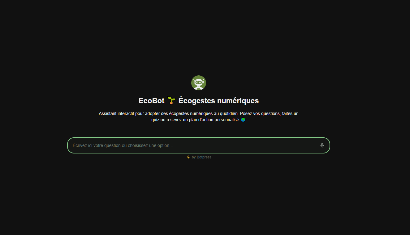 Projet 4 - Agent IA pédagogique : EcoBot