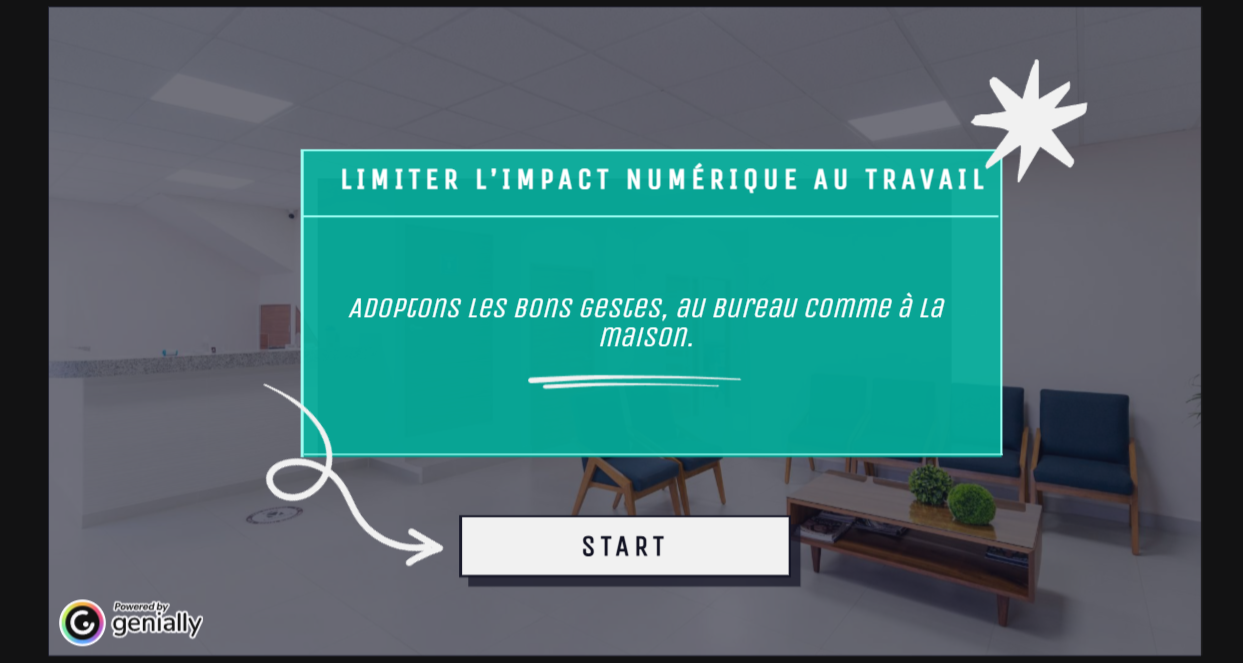 Projet 1 - Jeu interactif : les écogestes numériques