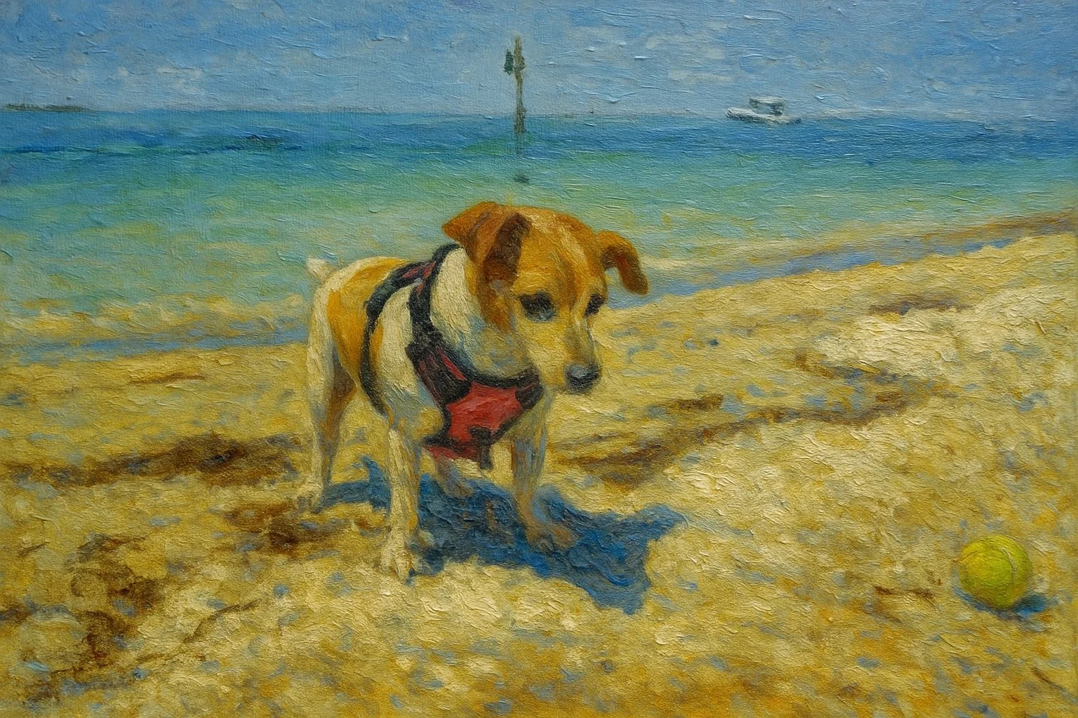 Day at the beach. 