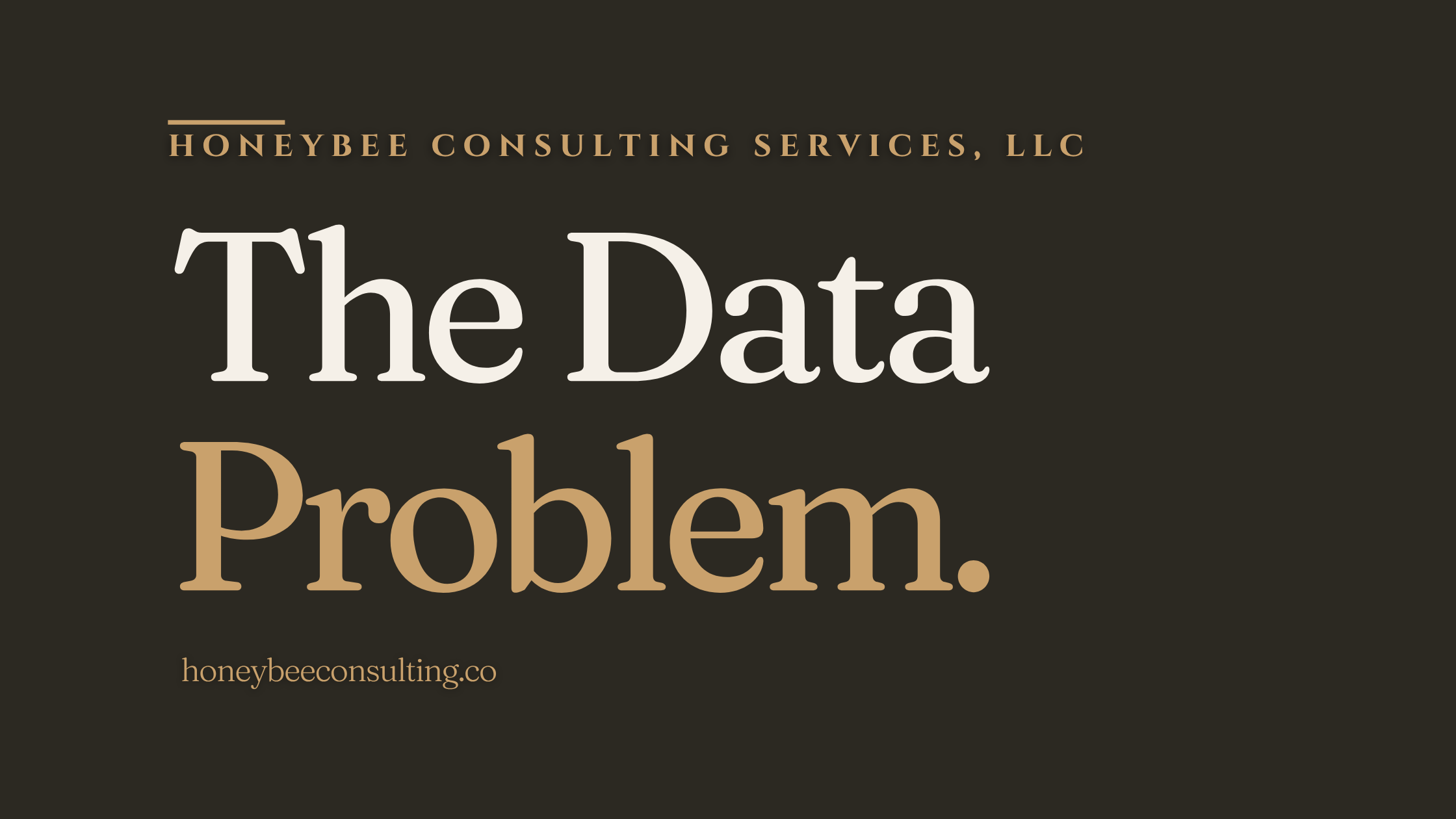 The Data Problem
