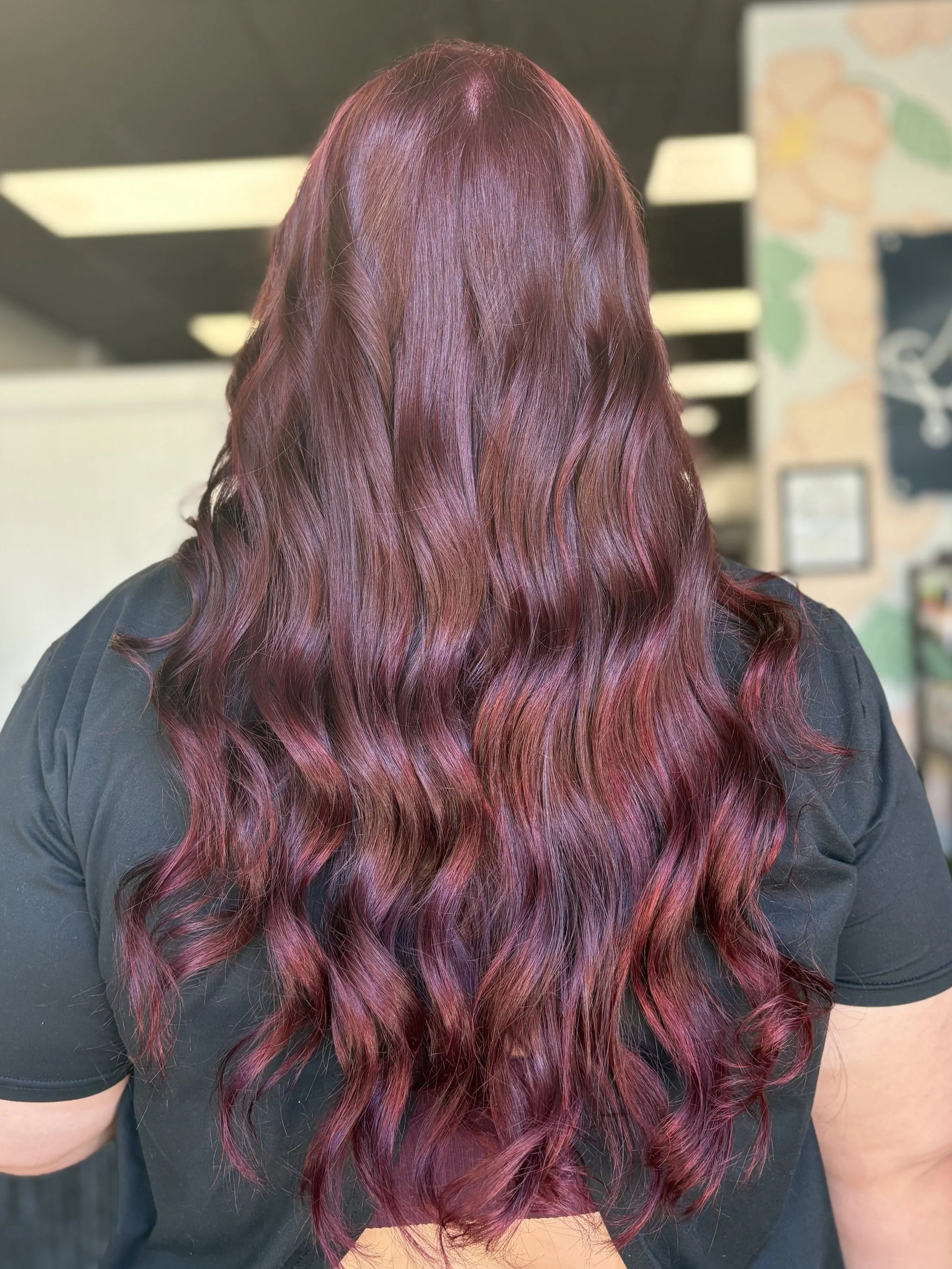 Cherry cola red by Jenna Walley