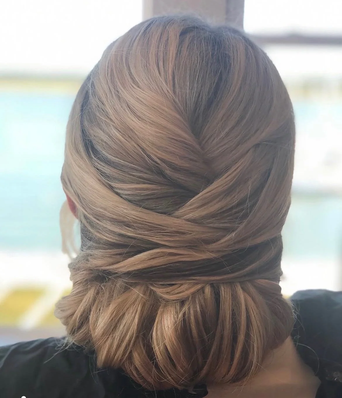 Elegant formal updo by Krystal Yangco