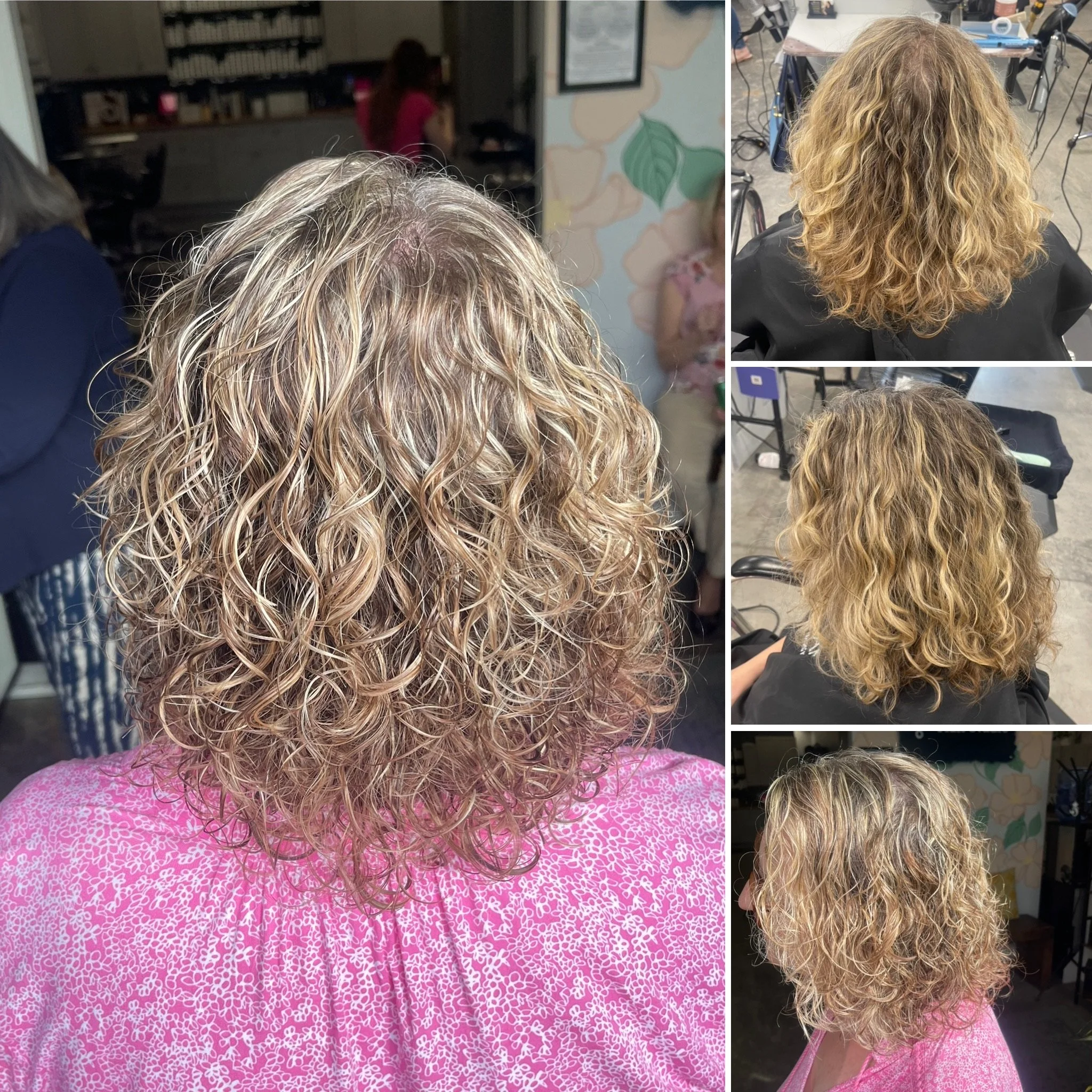Curly haircut by Danie Jacobs