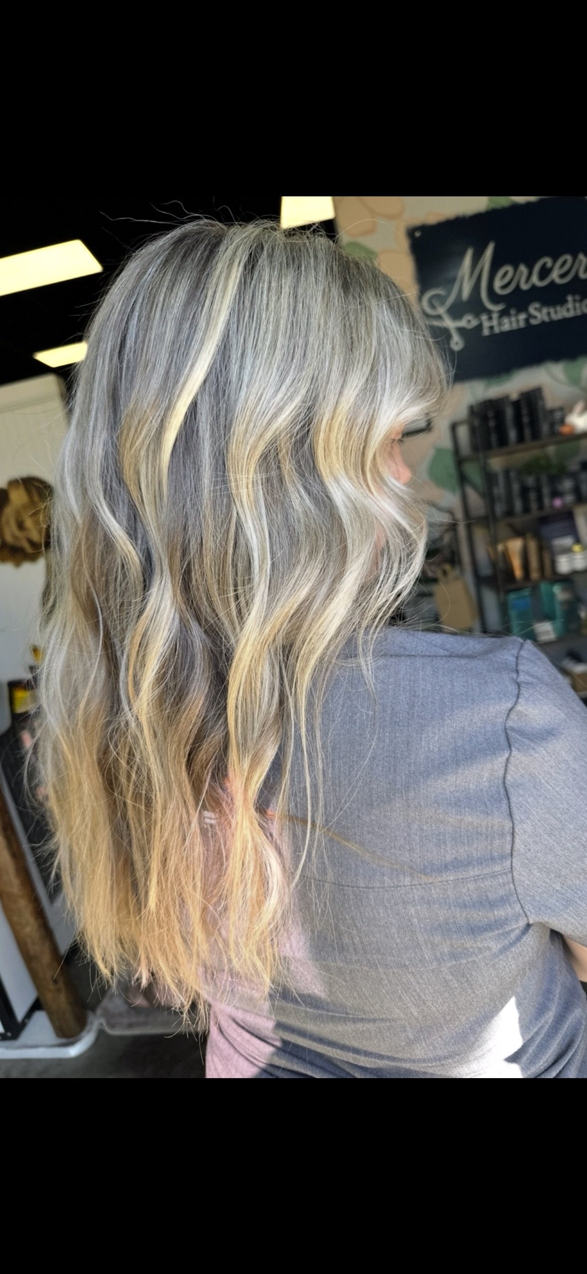 Low-maintenance blonde by Molly Thompson