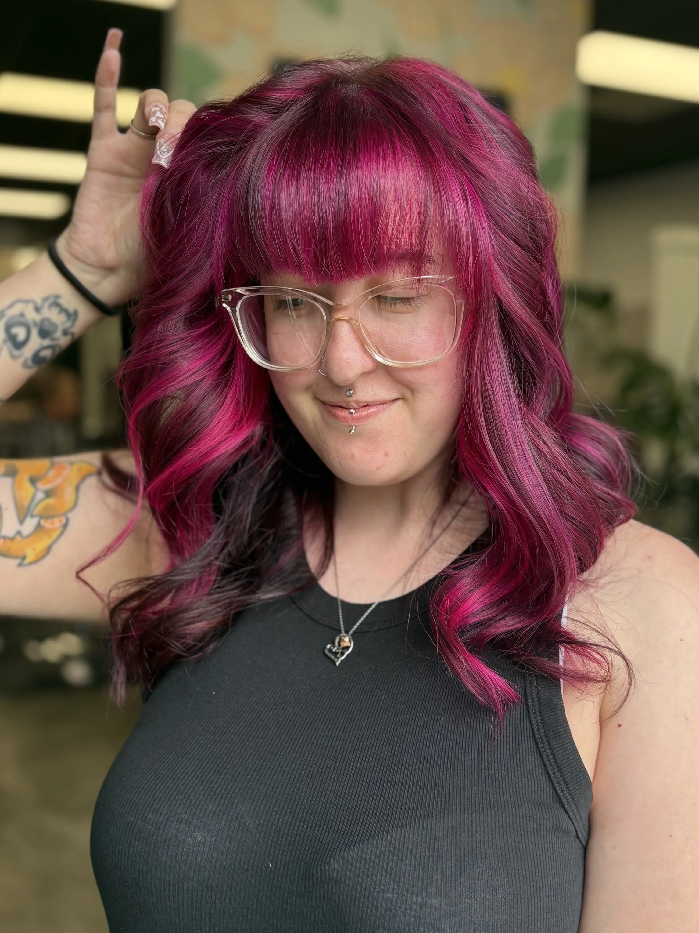 Pop of pink by Jenna Walley