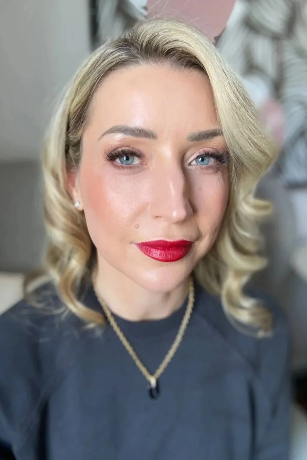 Soft glam bridal make-up by Molly Thompson