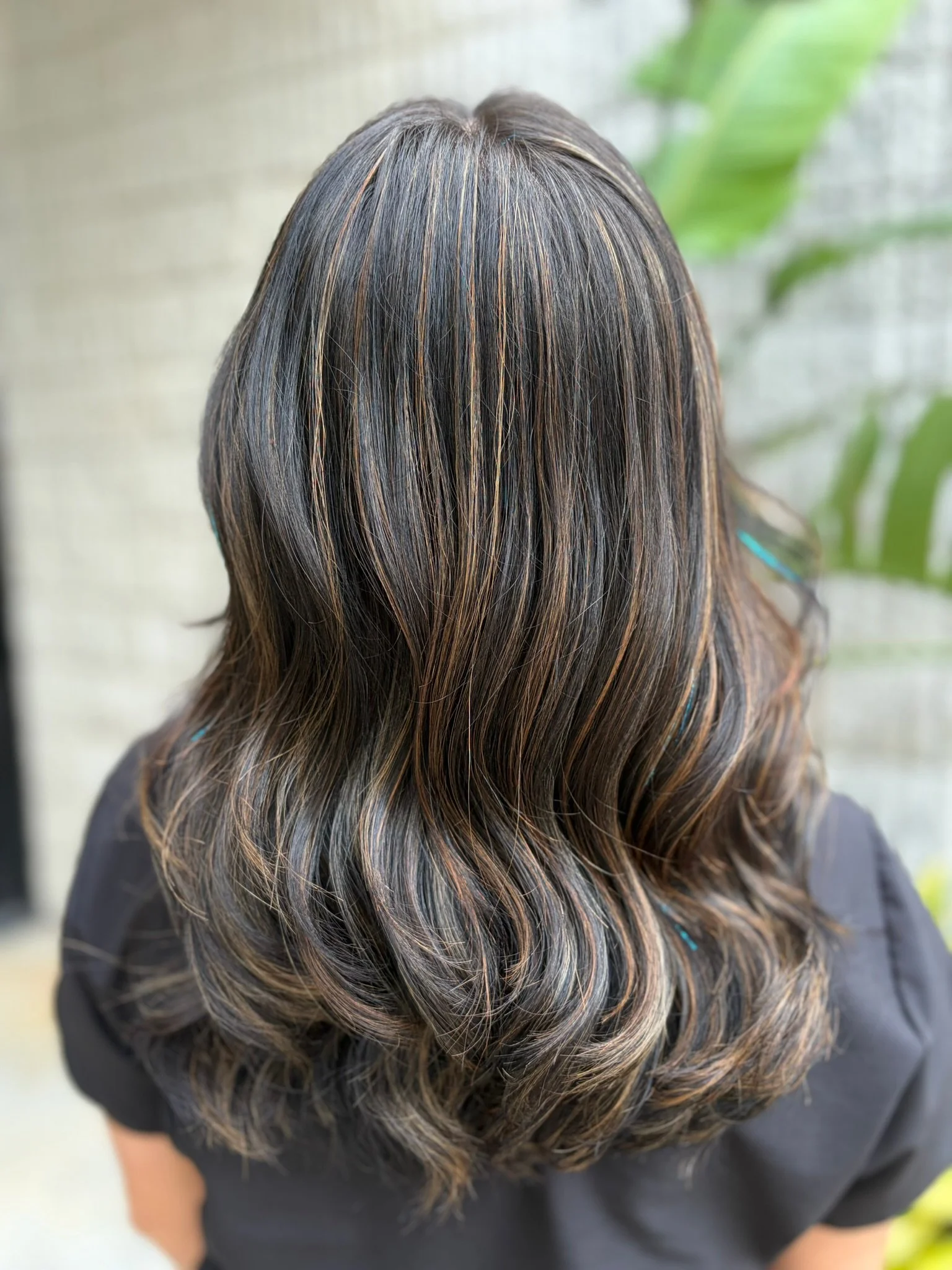 Highlights and face-framing by Lainey Inocente