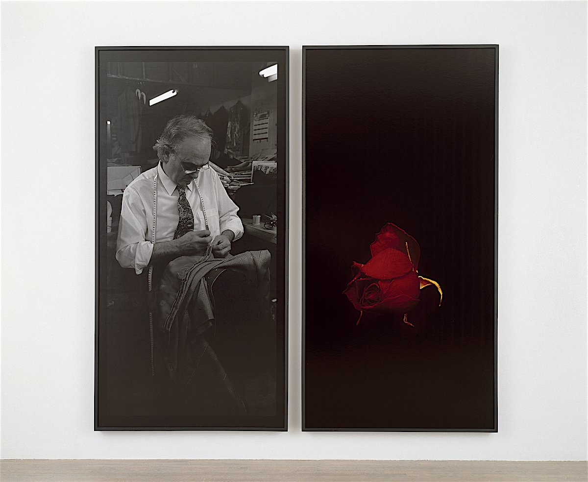 TAILLEUR I, diptyque, 1995, 202 x 102 cm