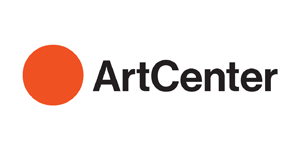 ArtCenter logo with a red circle and black text on a white background.