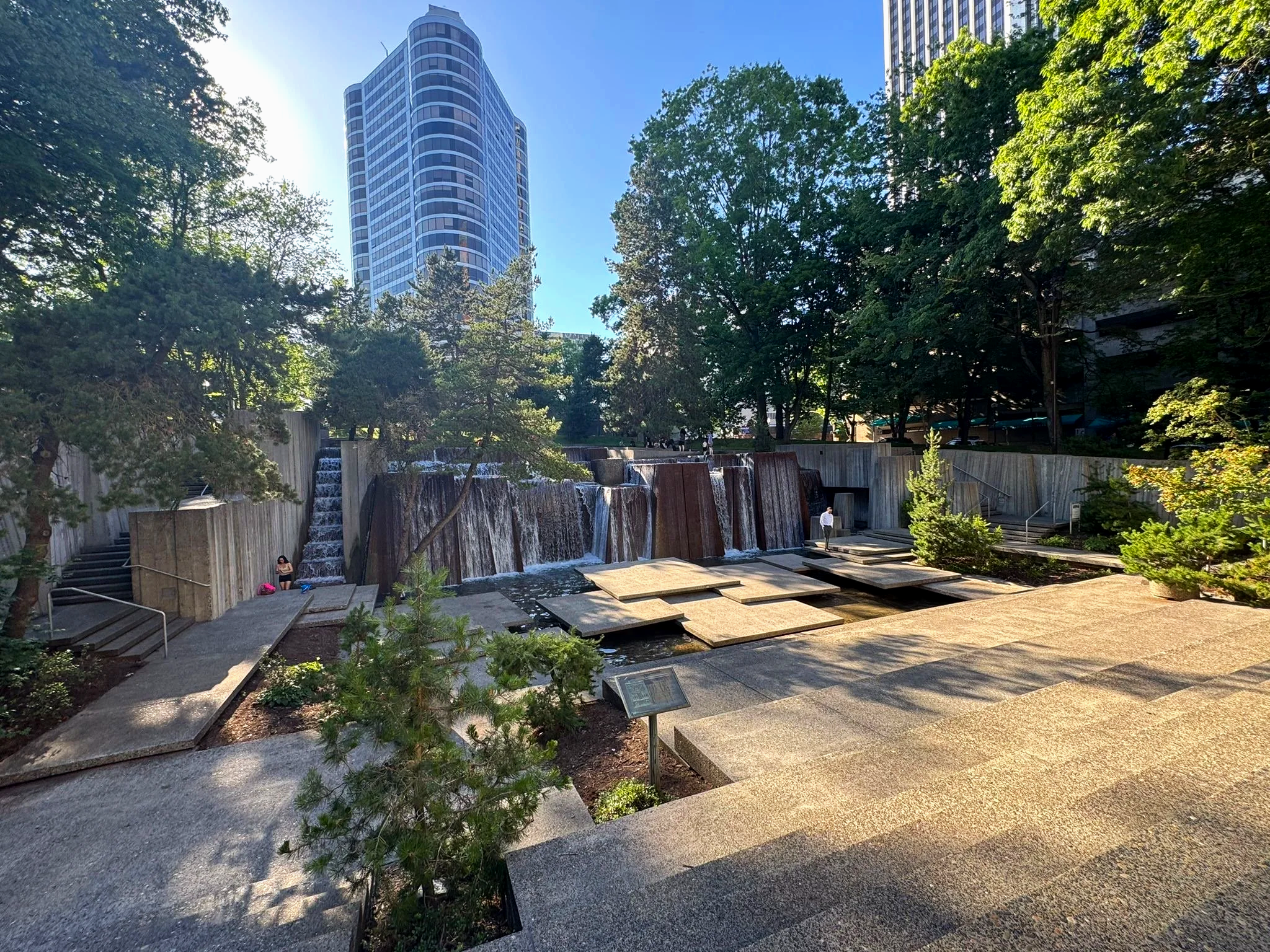 Halprin Landscape Conservancy public space activation Portland Oregon - FinksCo urban design event