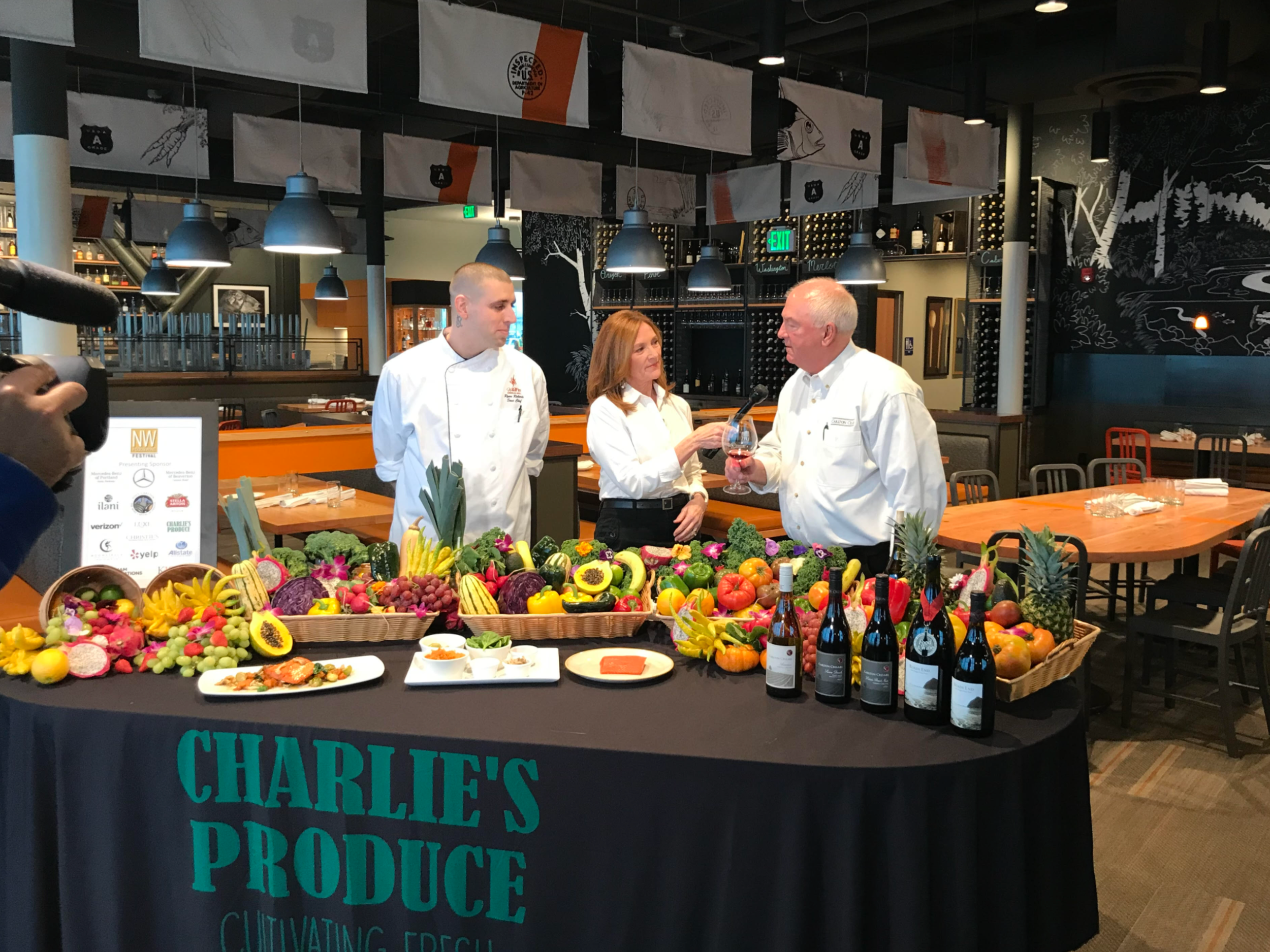 Northwest Food and Wine Festival Oregon culinary event production - FinksCo wine country festival concept