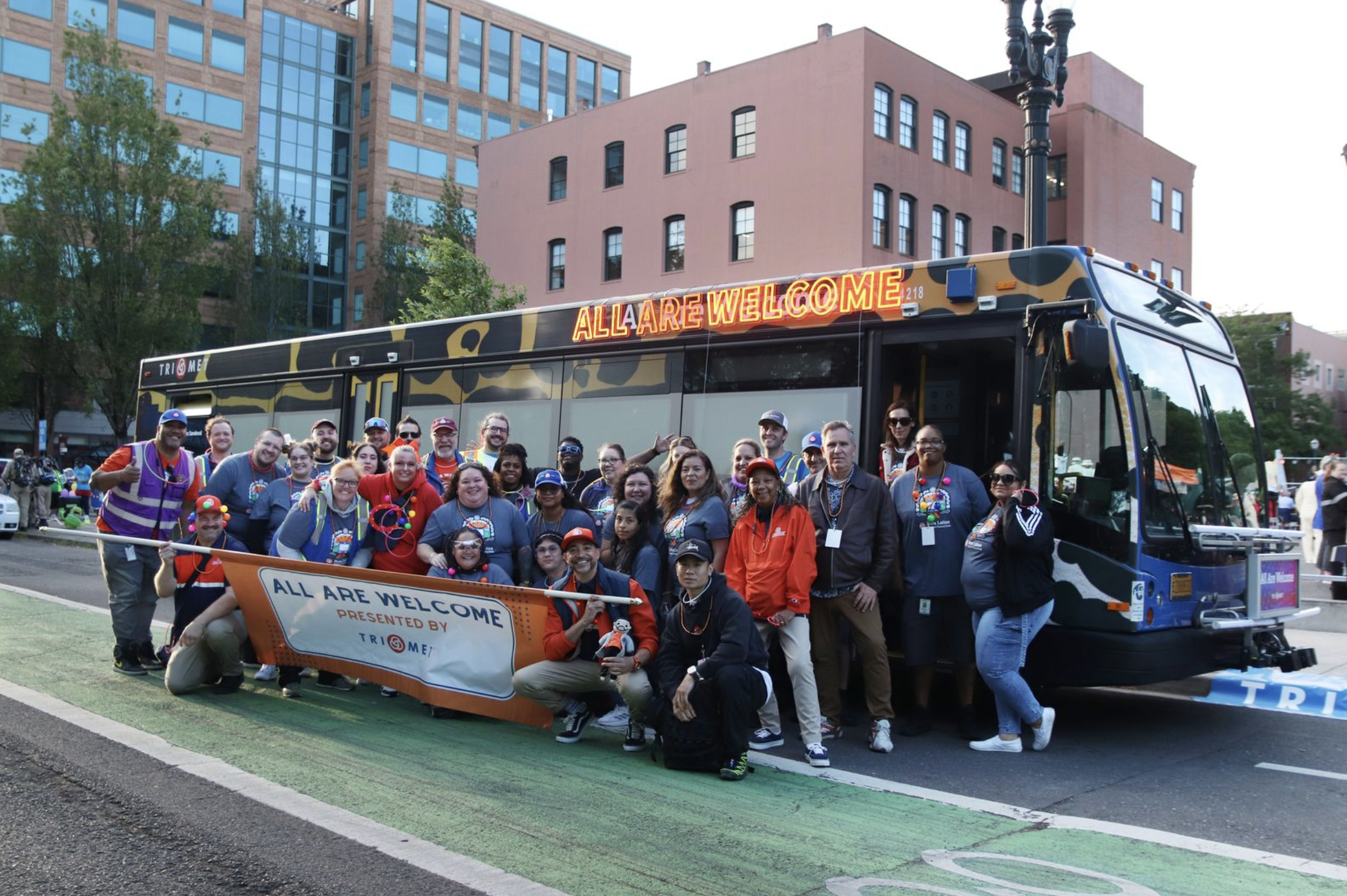 CareOregon Starlight Parade downtown Portland nighttime event TriMet Rose Festival - FinksCo evening event production