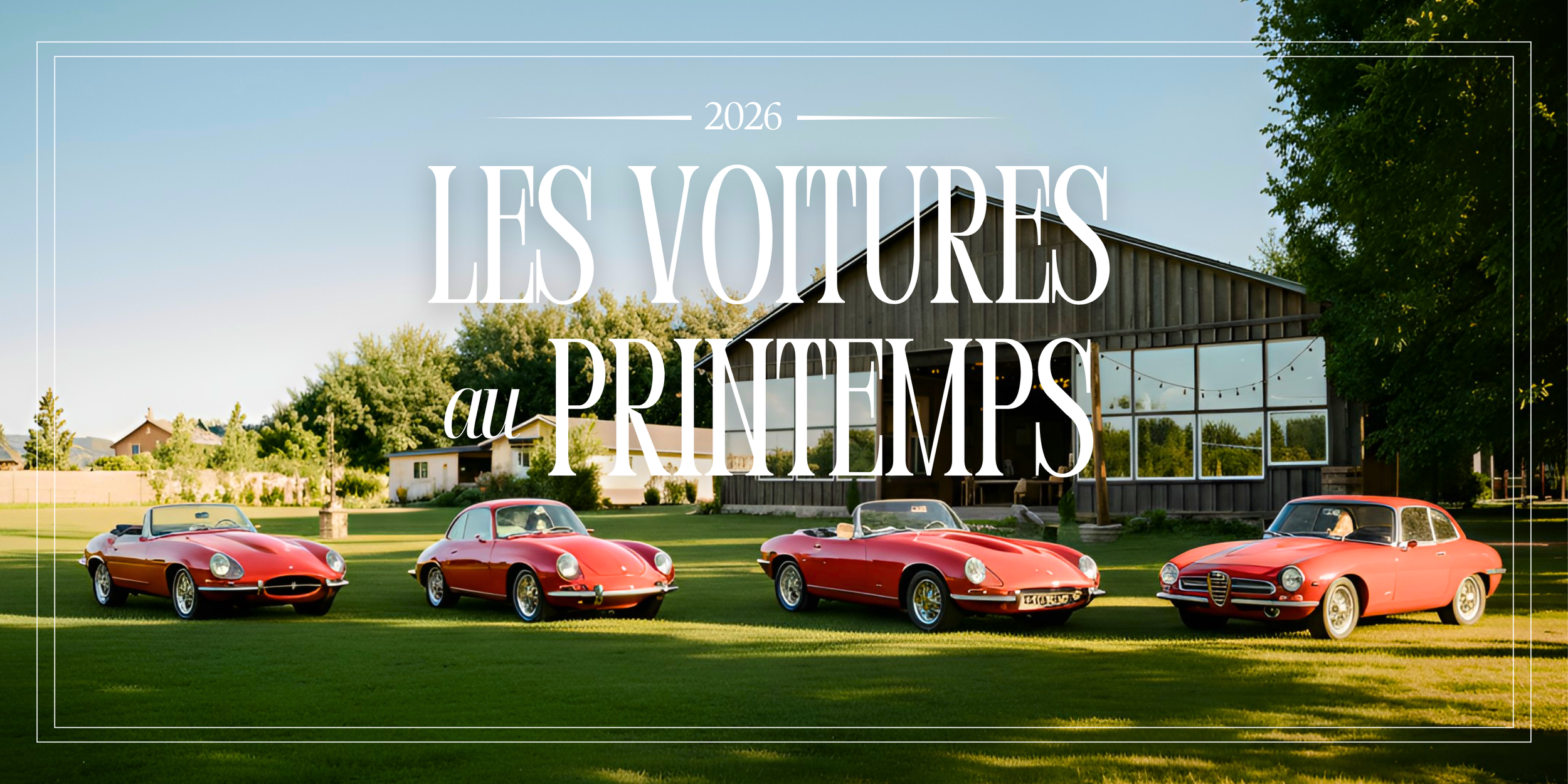 Les Voitures au Printemps European car show Pebble Beach curated automotive event - FinksCo luxury car event concept