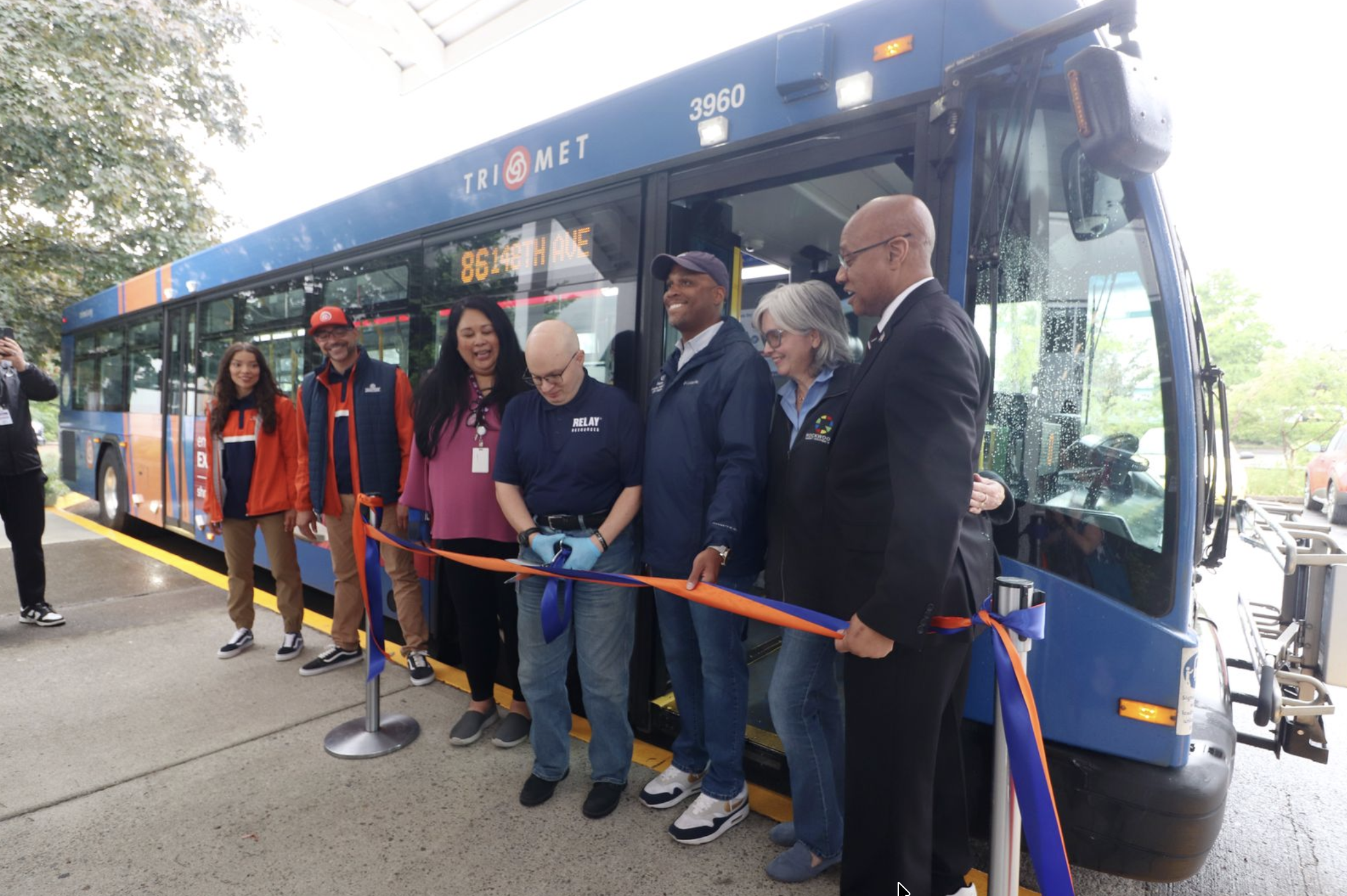 TriMet Line 86 disability employment access Portland Relay Resources partnership - FinksCo social impact event