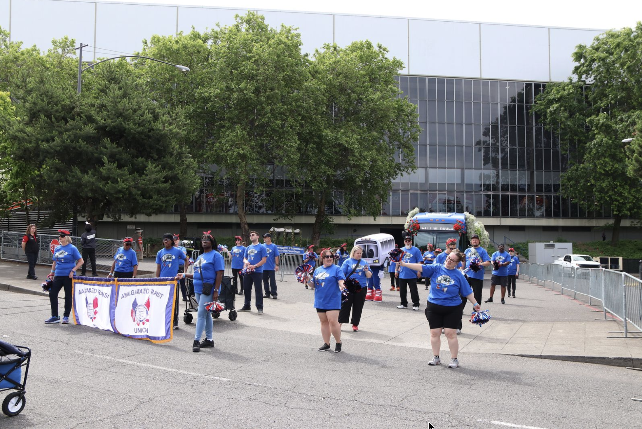 TriMet Grand Floral Parade Portland Rose Festival 225000 spectators community event - FinksCo public sector partnership