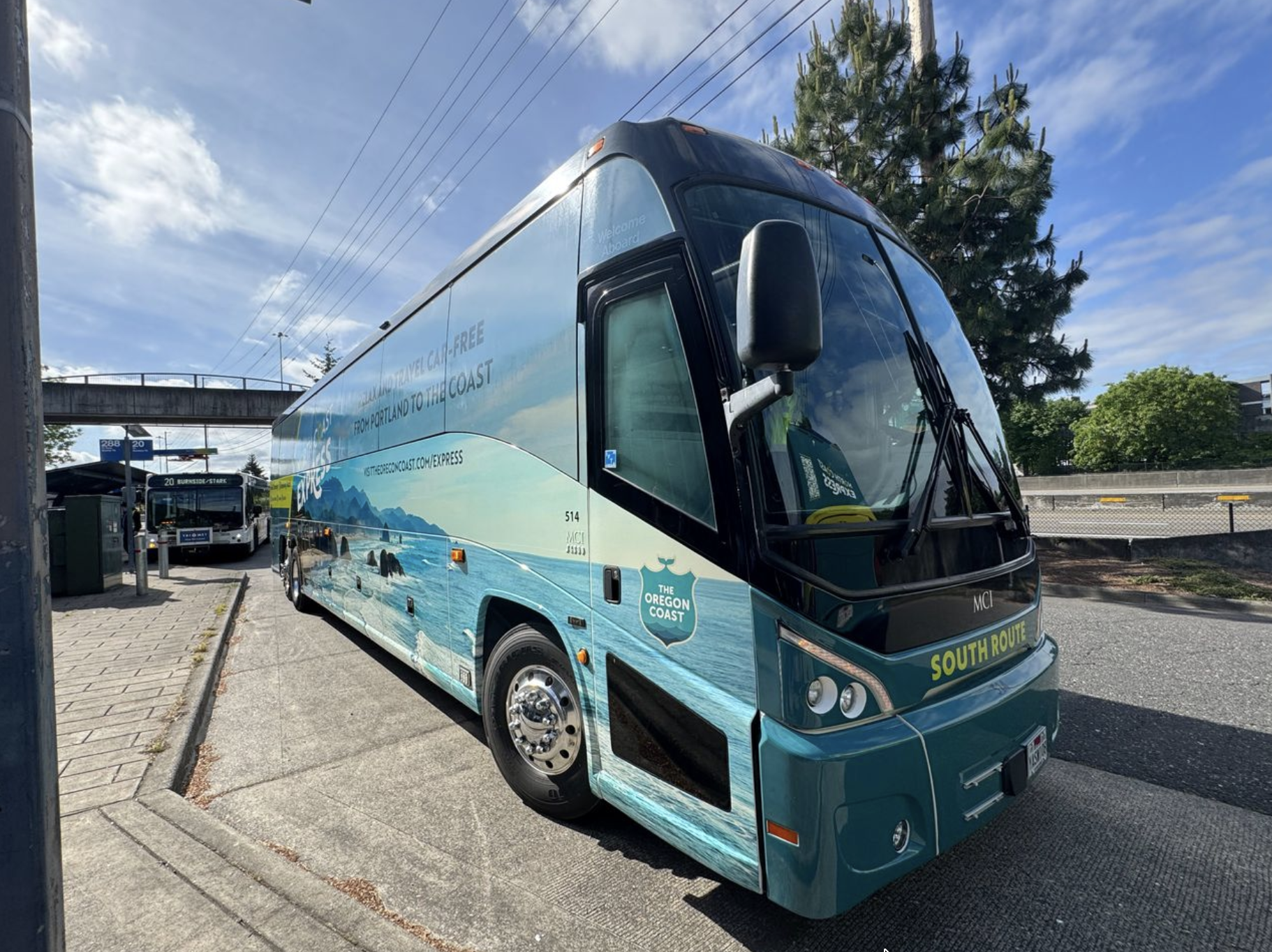 North Coast Express TriMet Oregon Coast seasonal transit launch event Portland - FinksCo transportation initiative