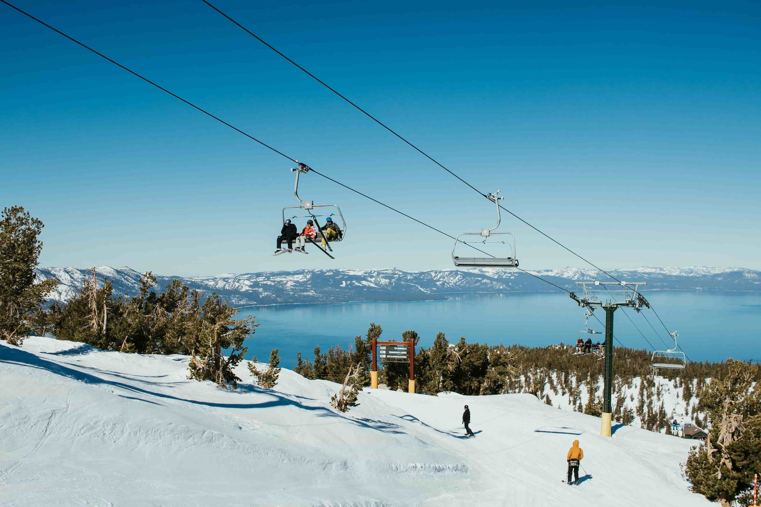 California ski areas and resorts