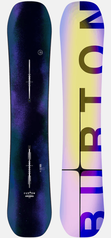 Burton men's custom flying v snowboard clickable image
