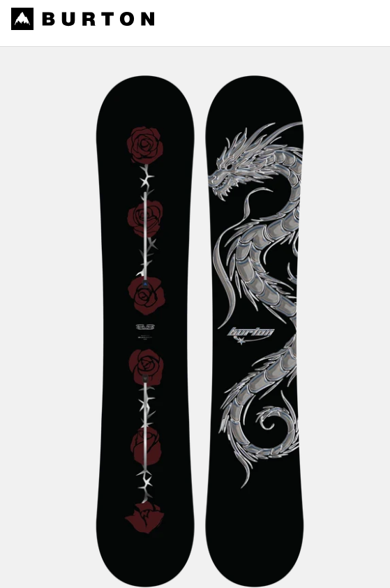 Burton blossom camber snowboard clickable image