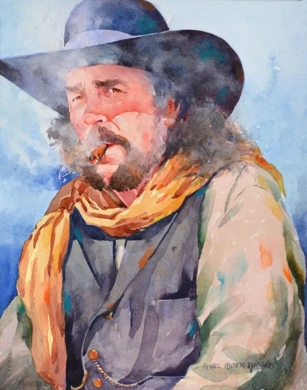 Expressive Watercolor Portrait Workshop with Michael Holter