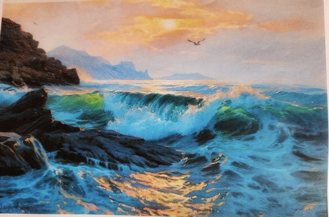 “Crashing Waves” an Oils Made Easy Workshop with Isabelle Harmon