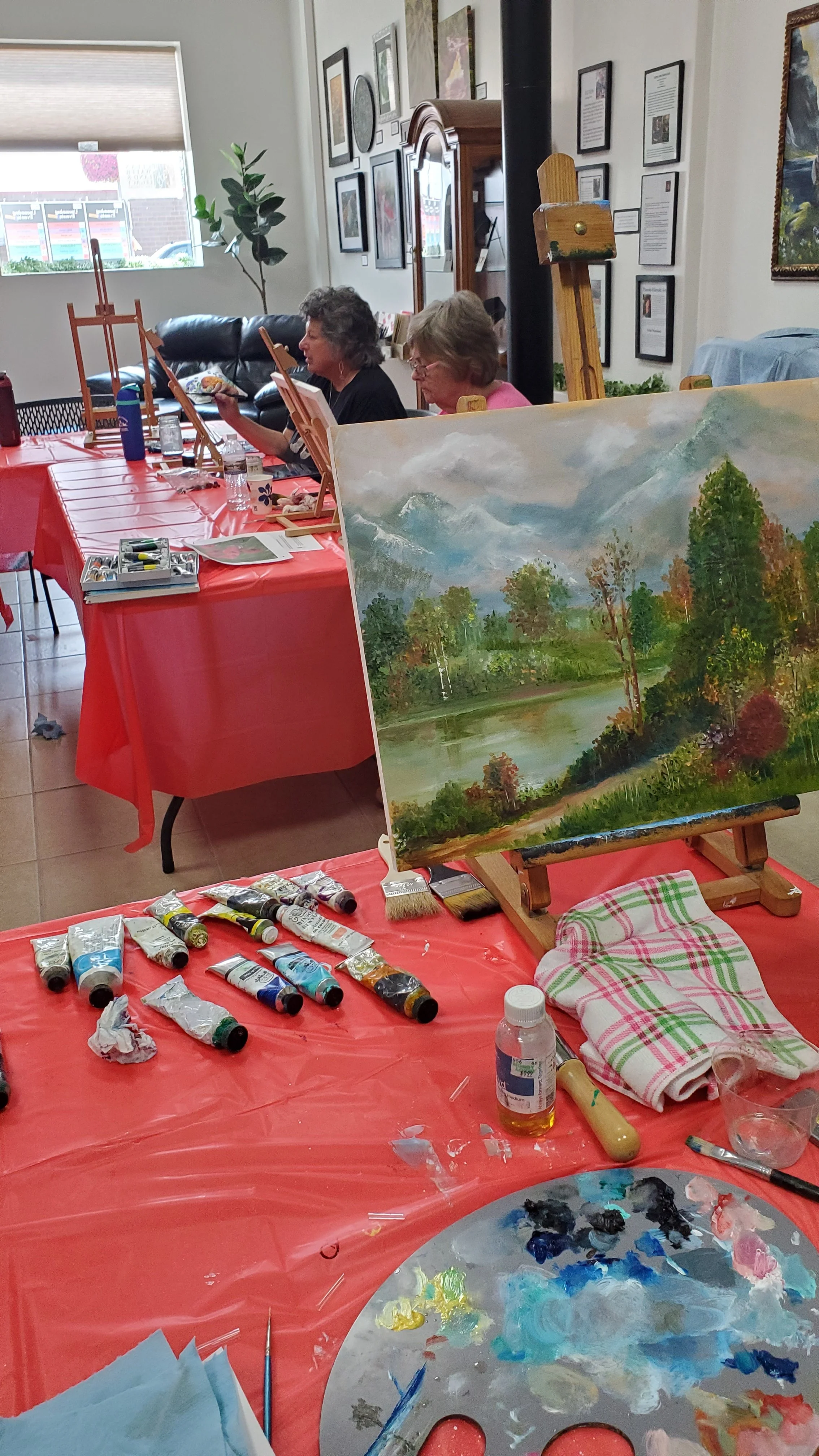 "Crashing Waves" an Oils Made Easy Workshop with Isabelle Harmon. August 12 - 14, 2026