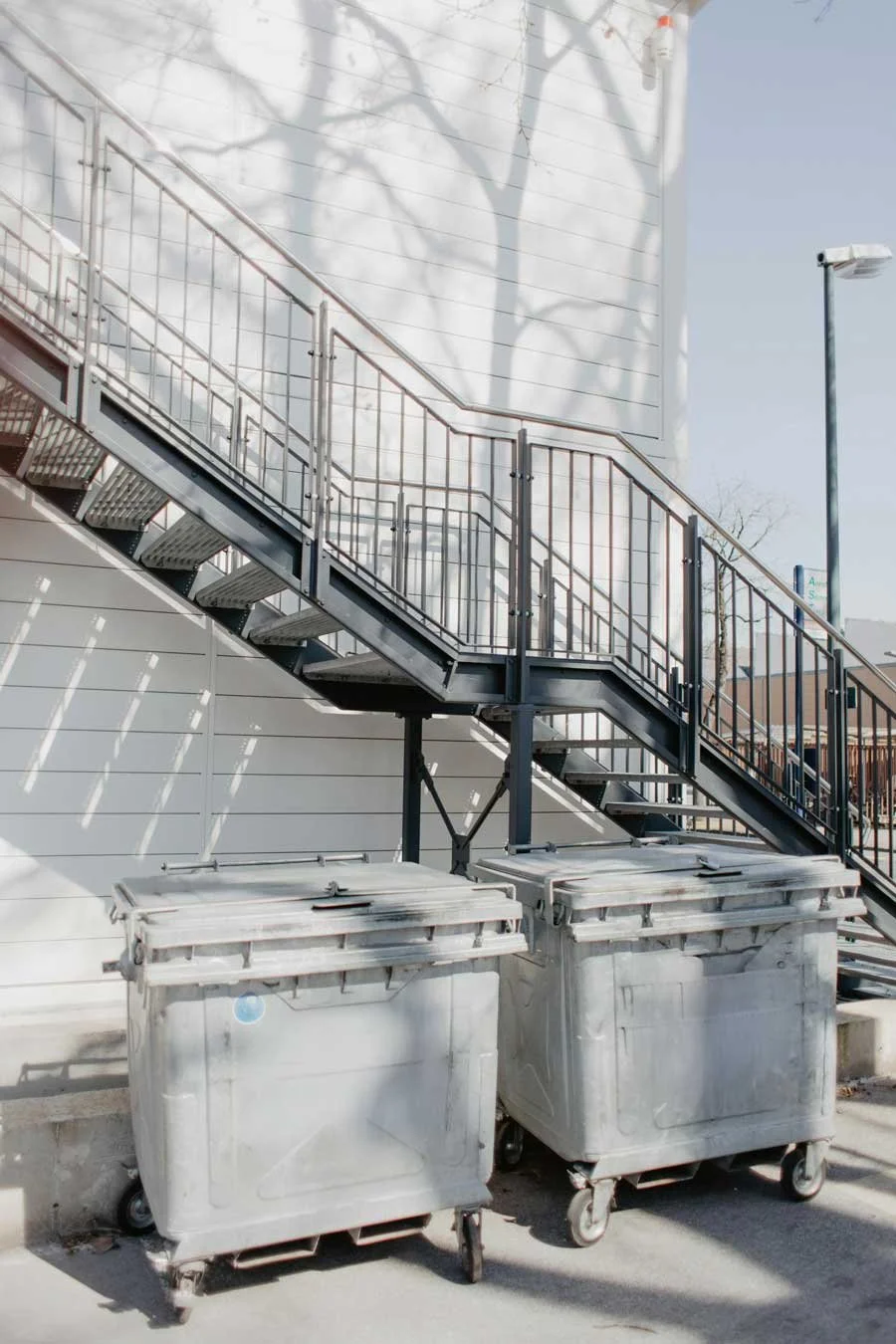 dumpster pad pressure washing