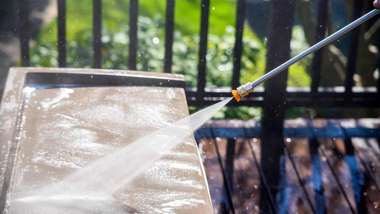 grease removal pressure washing