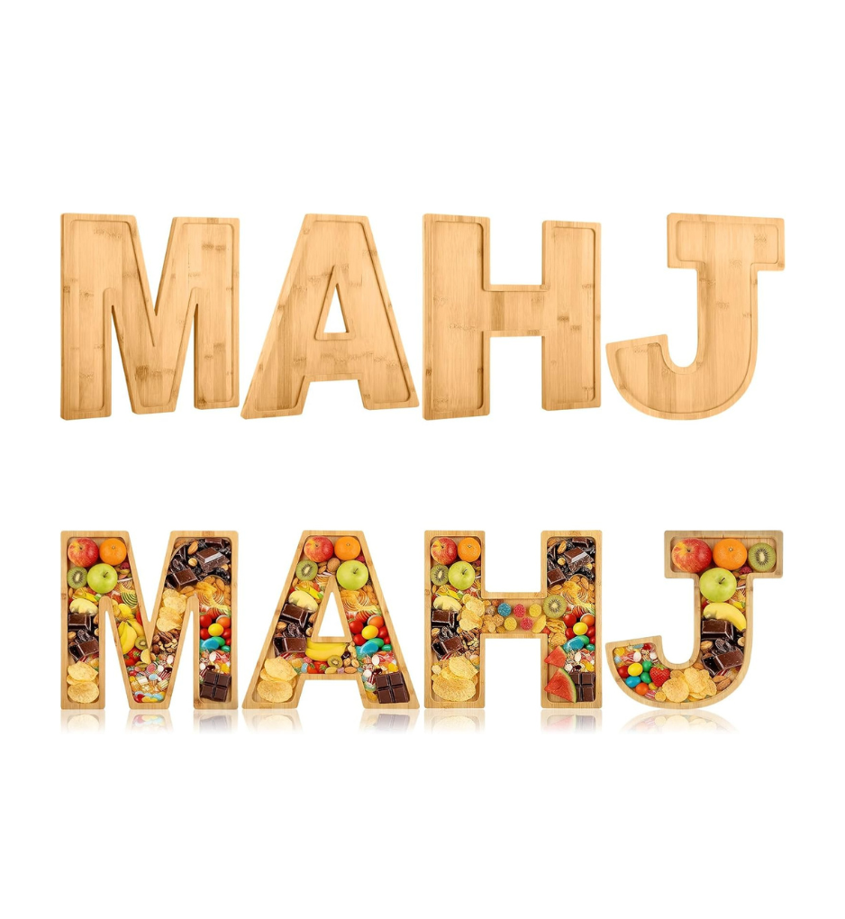 Mahjong Charcuterie Board Trays - $36.99