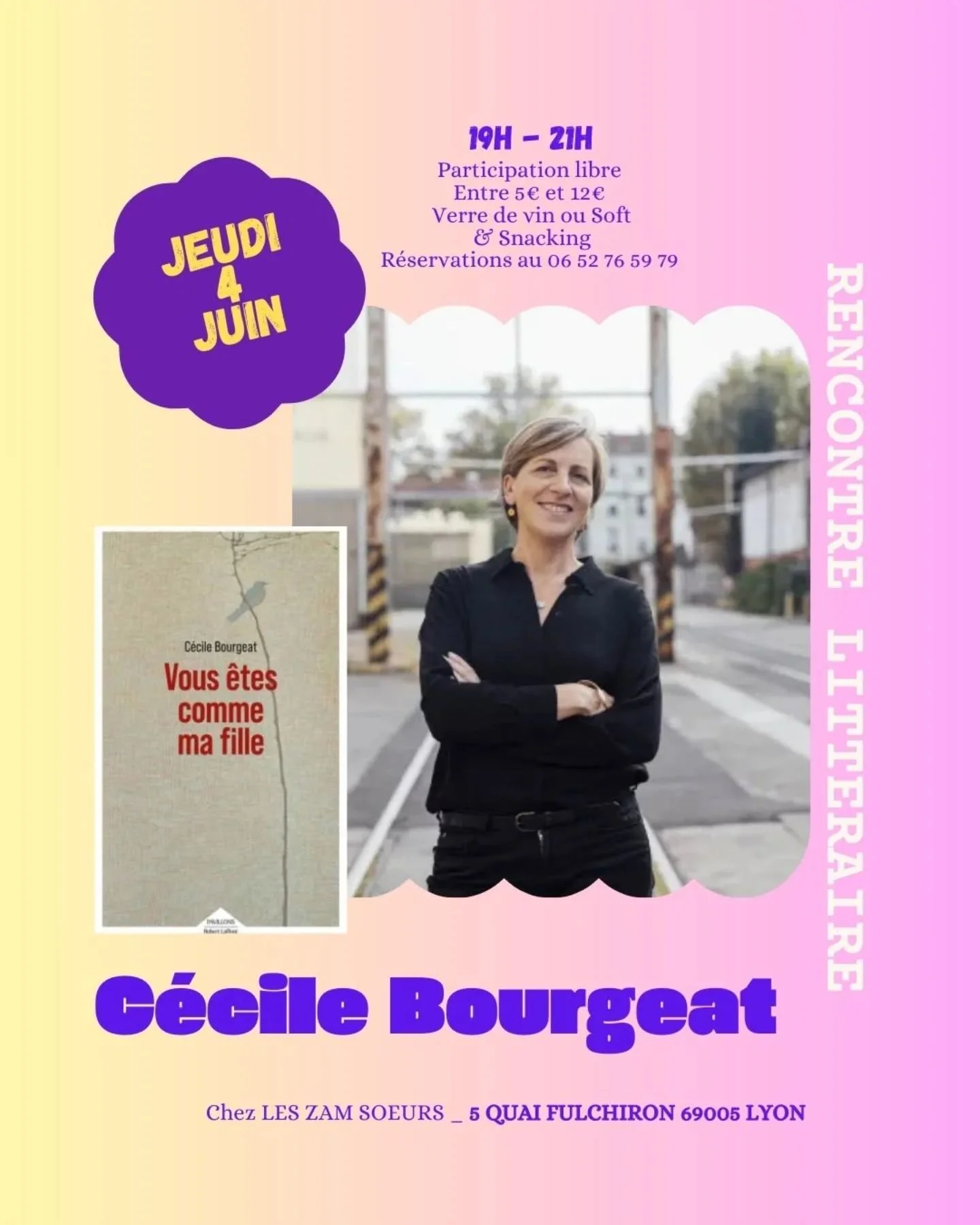 RENCONTRES LITT&Eacute;RAIRES
de mai &agrave; juin 2026 ✨
Des autrices &amp; auteurs pour nous aider &agrave; voir le monde autrement, autour des sujets qui nous concernent tous et toutes ! 

Rejoignez-nous pour des rencontres litt&eacute;raires conv