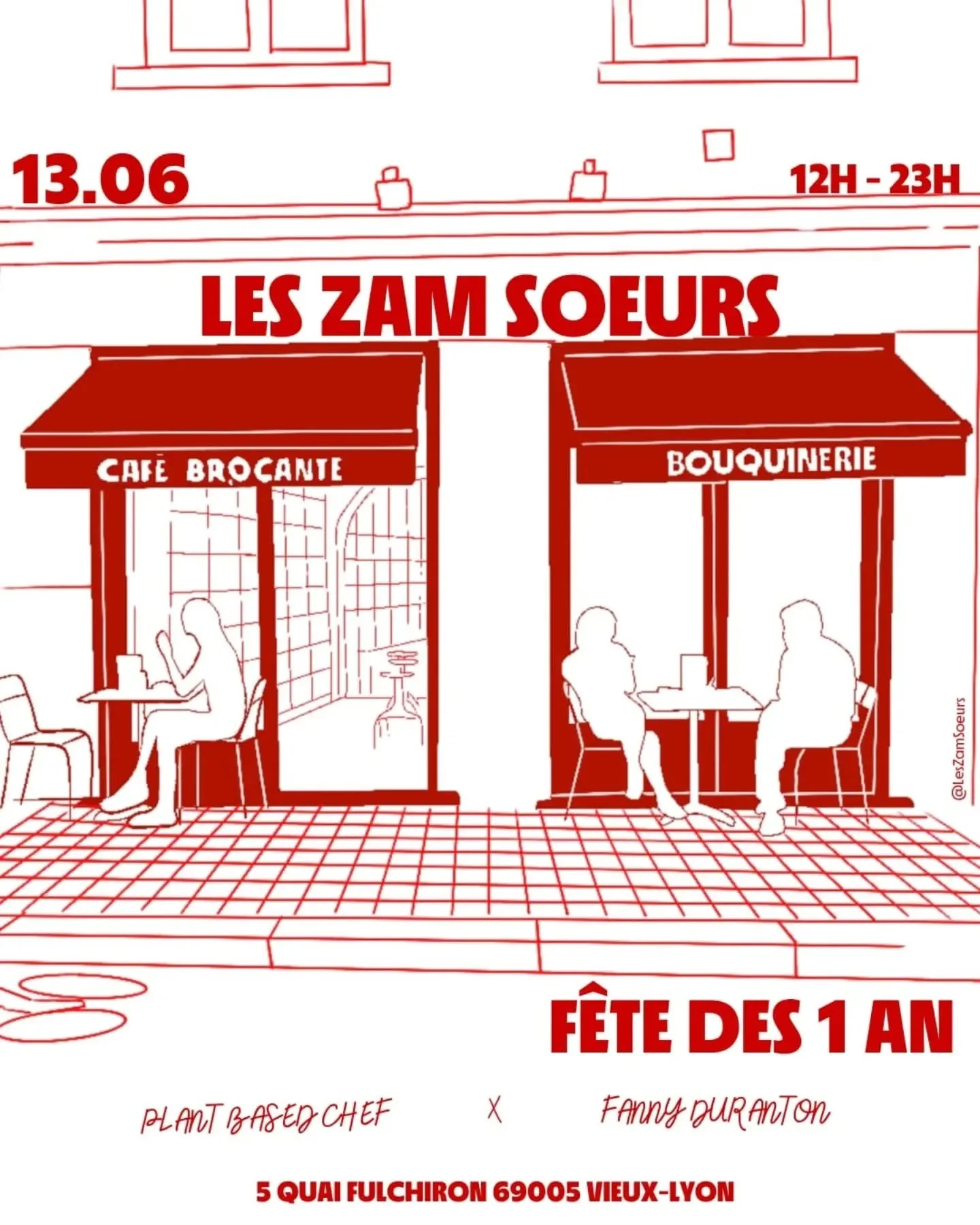 🎉 1 an d&eacute;j&agrave;&hellip; et &ccedil;a se f&ecirc;te avec vous 🥂

Nous avons le plaisir de vous inviter &agrave; c&eacute;l&eacute;brer notre premier anniversaire le samedi 13 juin 🥳

Pour l&rsquo;occasion, nous vous accueillons en continu