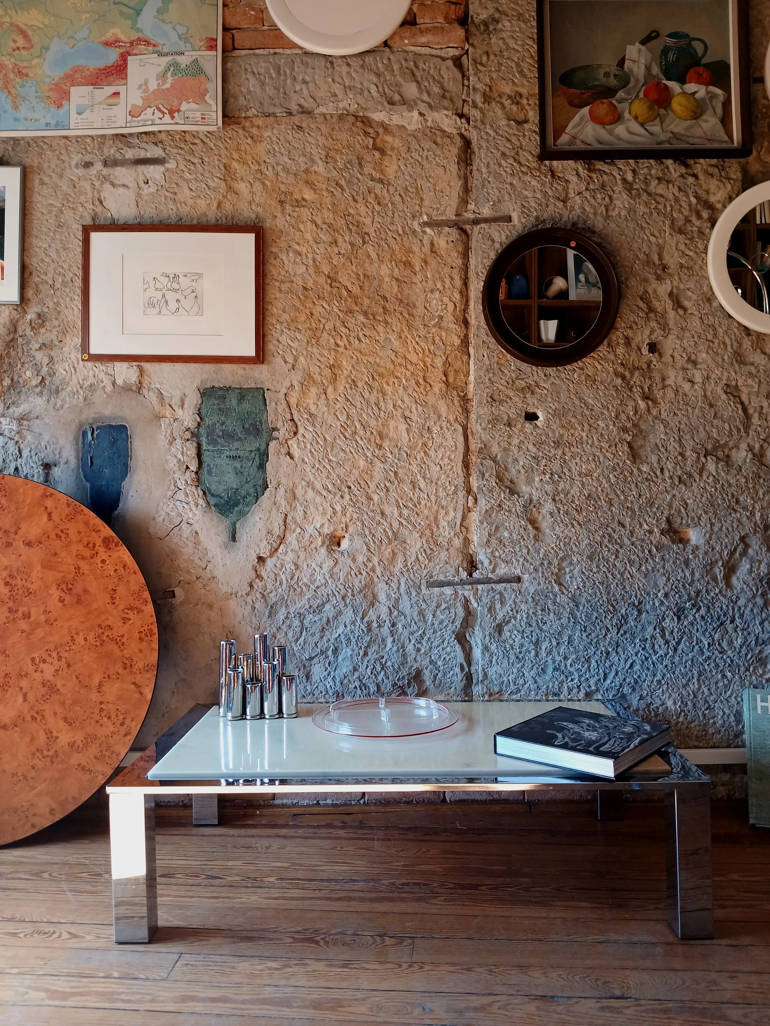 Table basse en marbre Roche Bobois