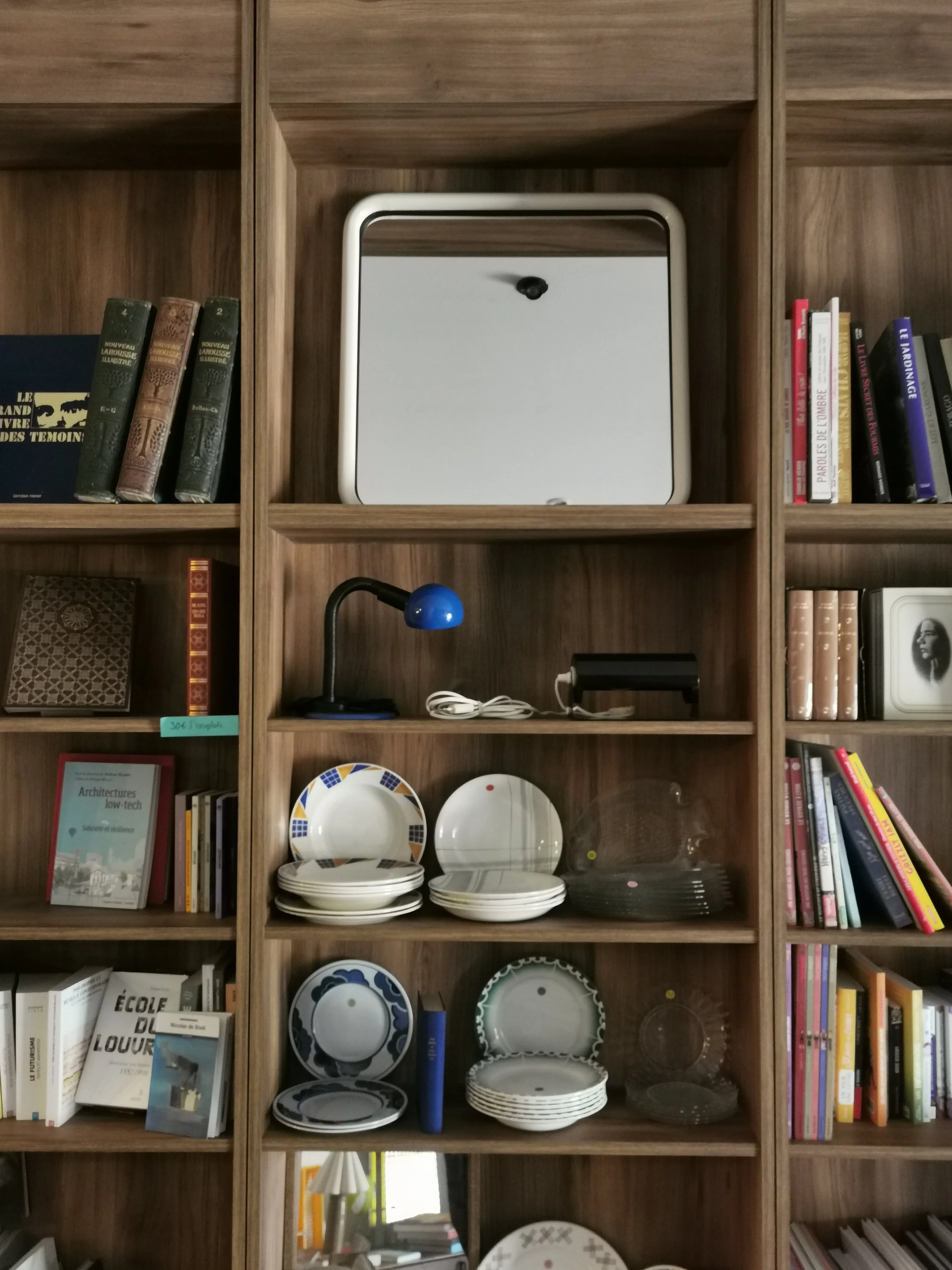 Grand miroir tubulaire Ikéa