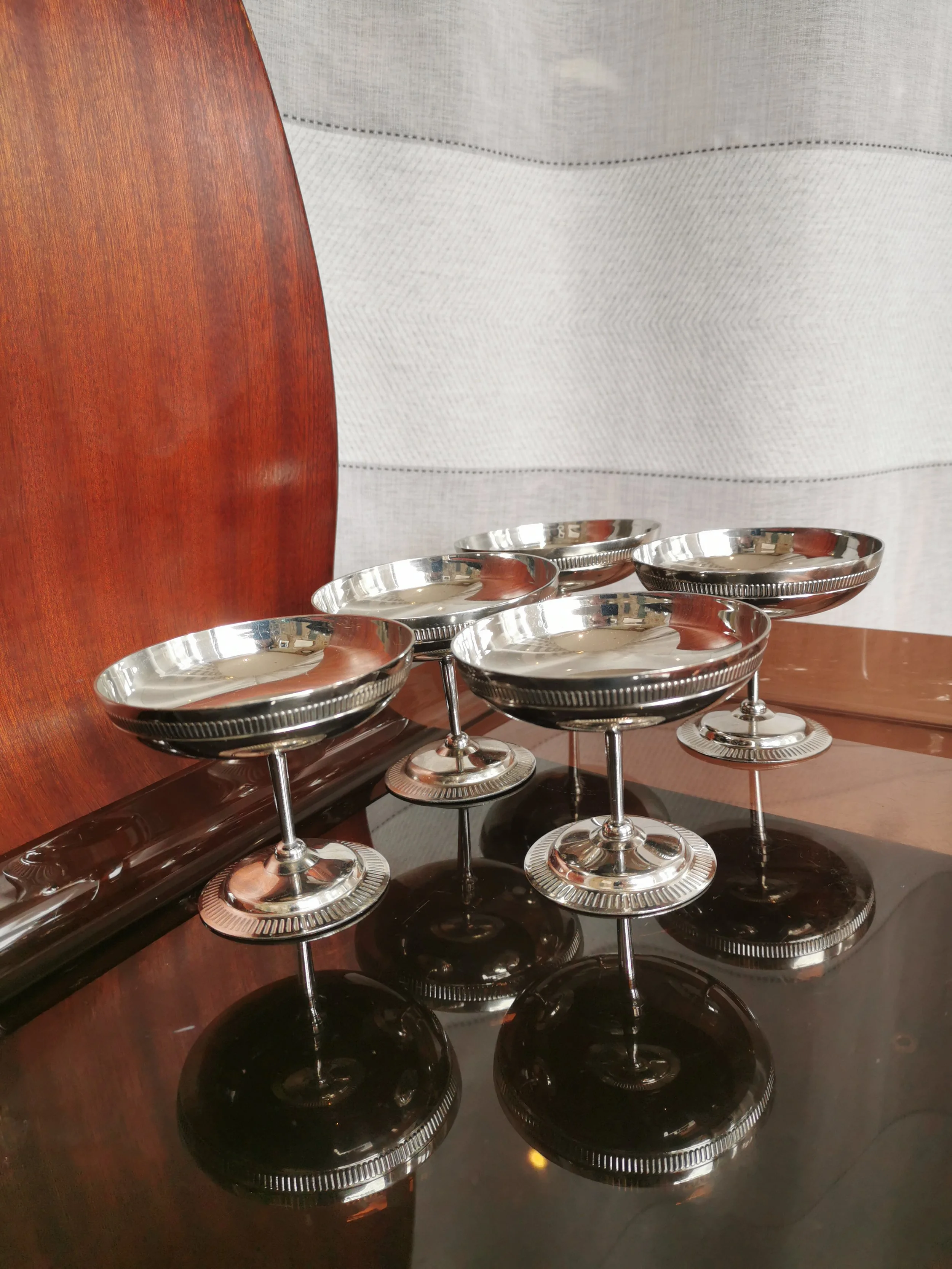 Lot de 6 coupes à dessert Jean Couzon