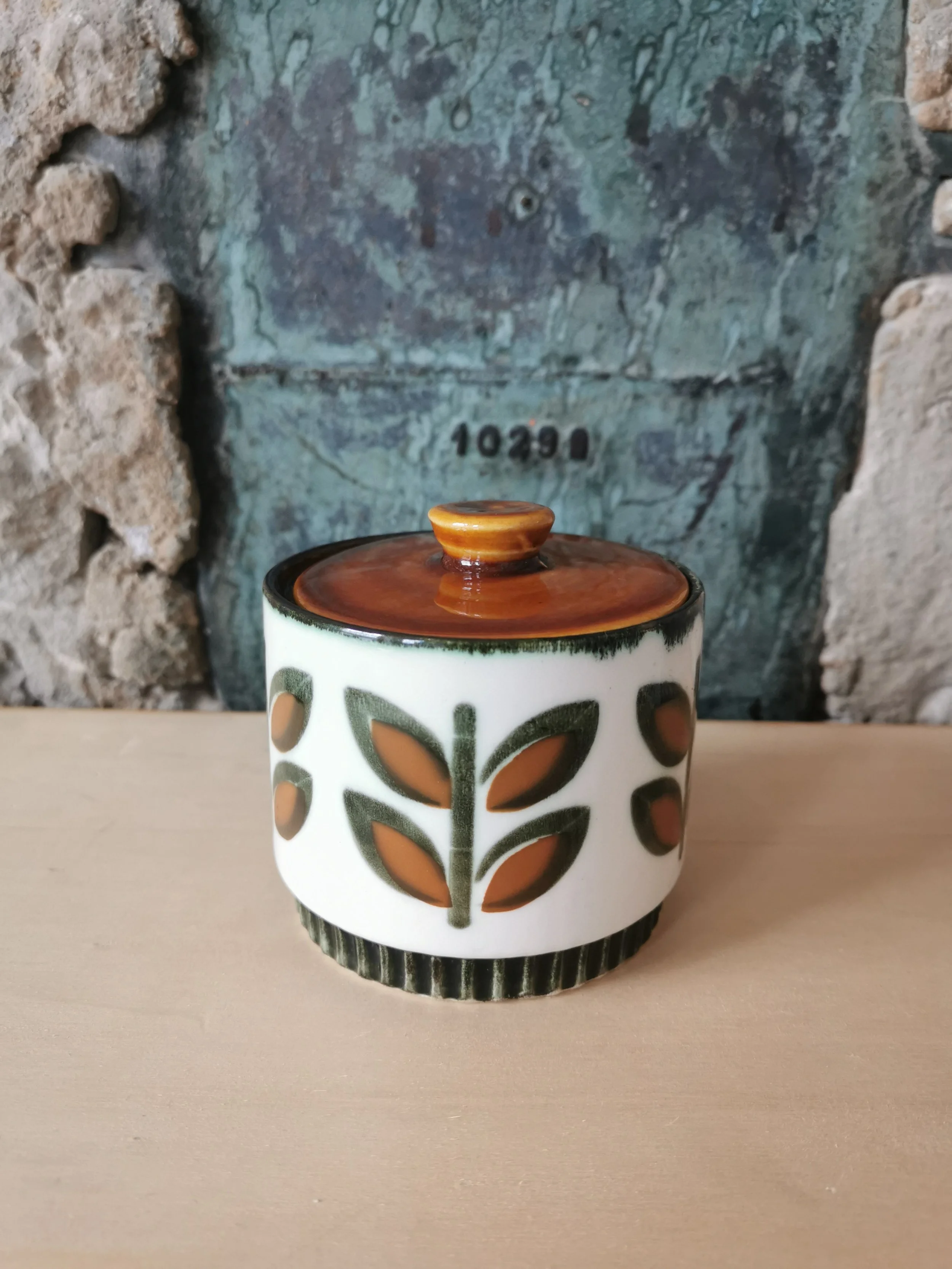 Sucrier en céramique 'Rambouillet' Boch Belgium