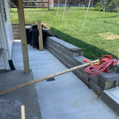 Decorative/Structural Retaining Wall and Deck/Fence Construction