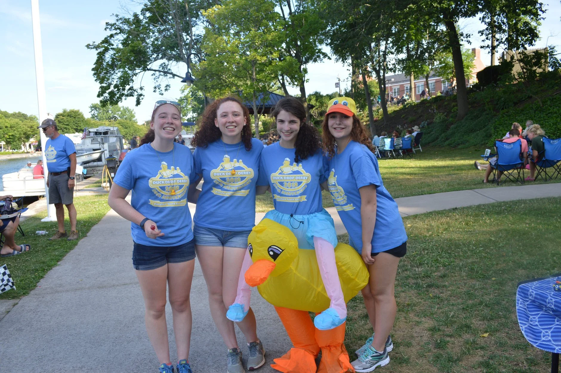 duck drop volunteers
