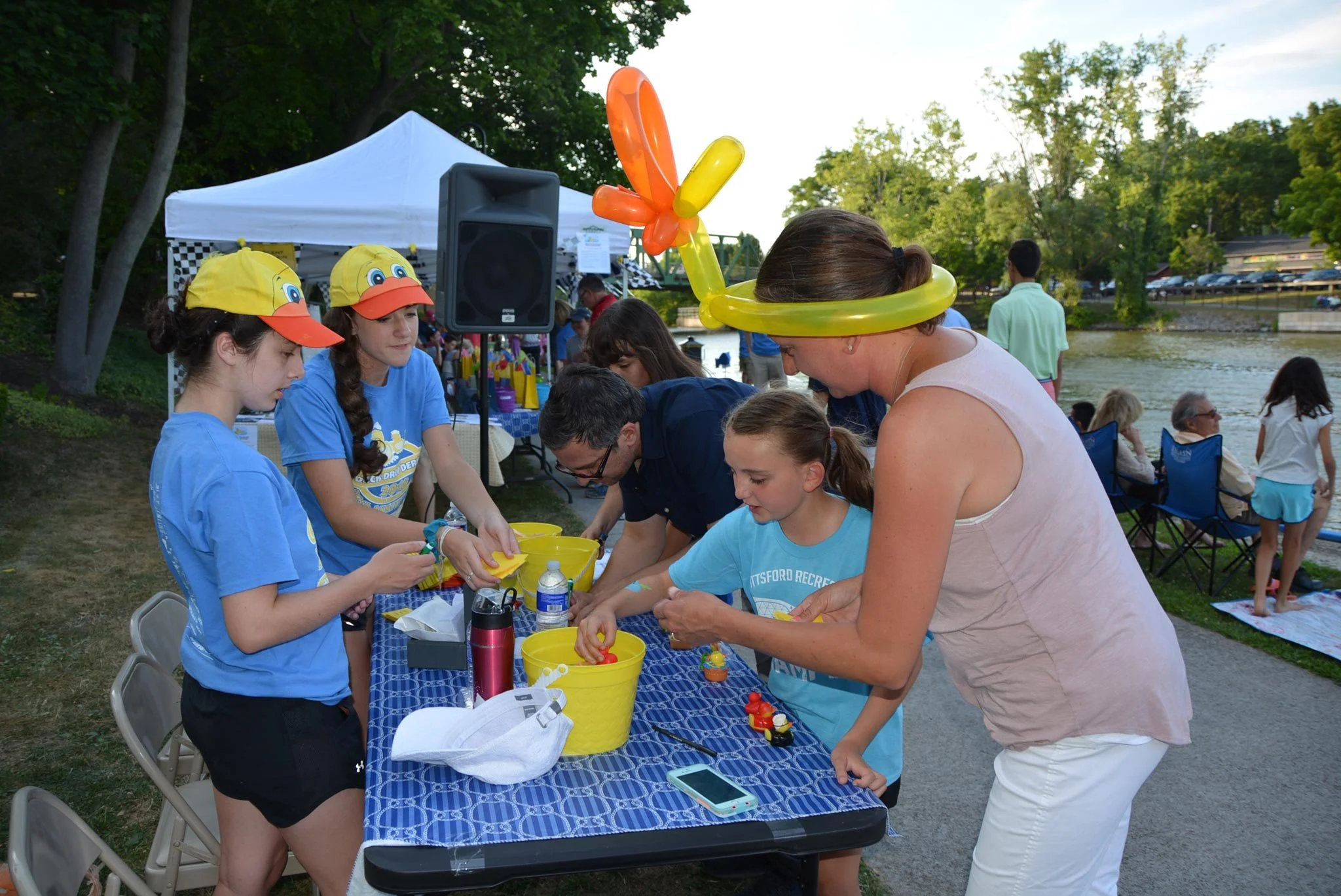 annual duck drop event