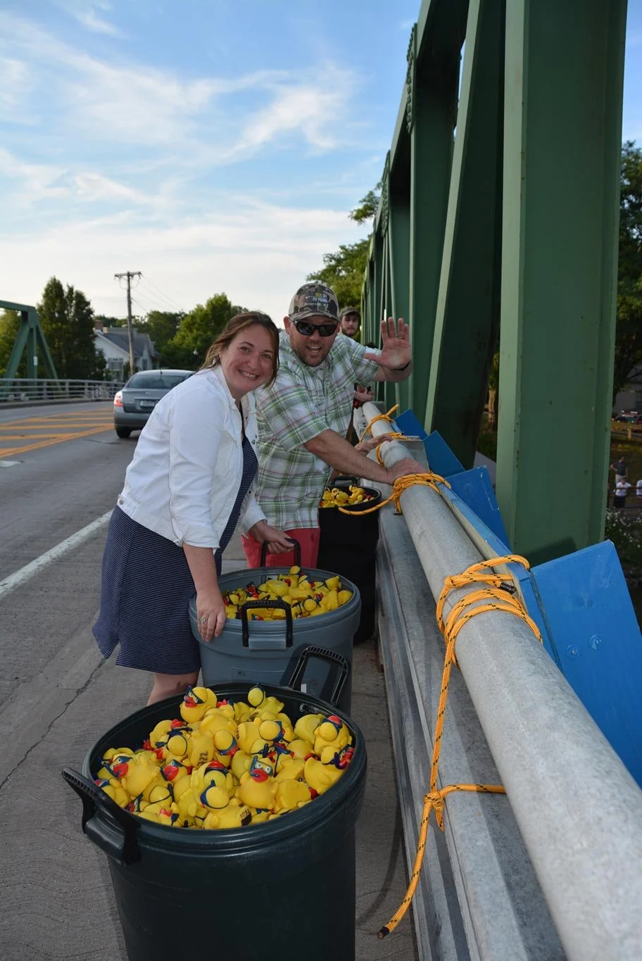 annual duck drop event