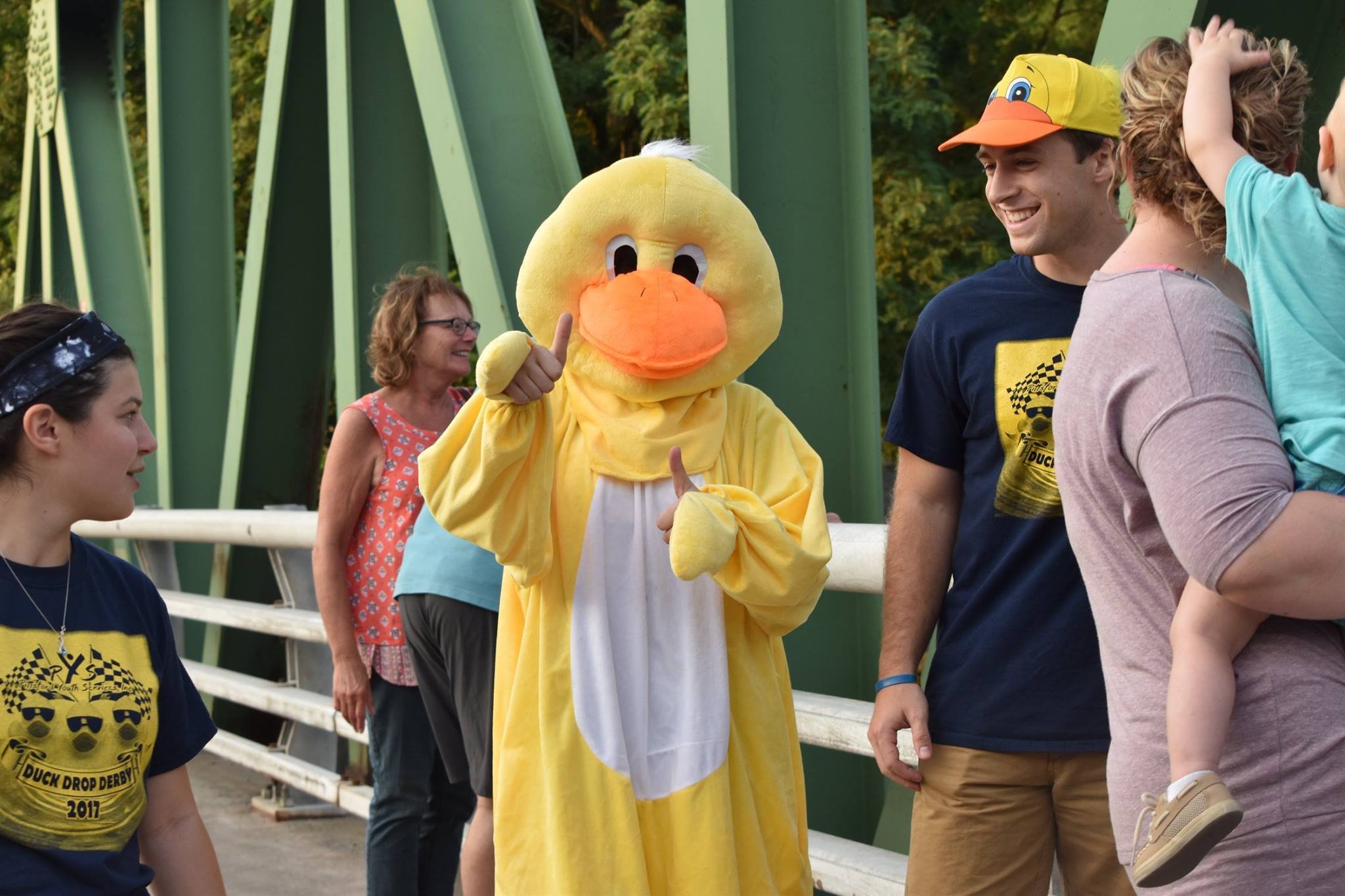 annual duck drop event