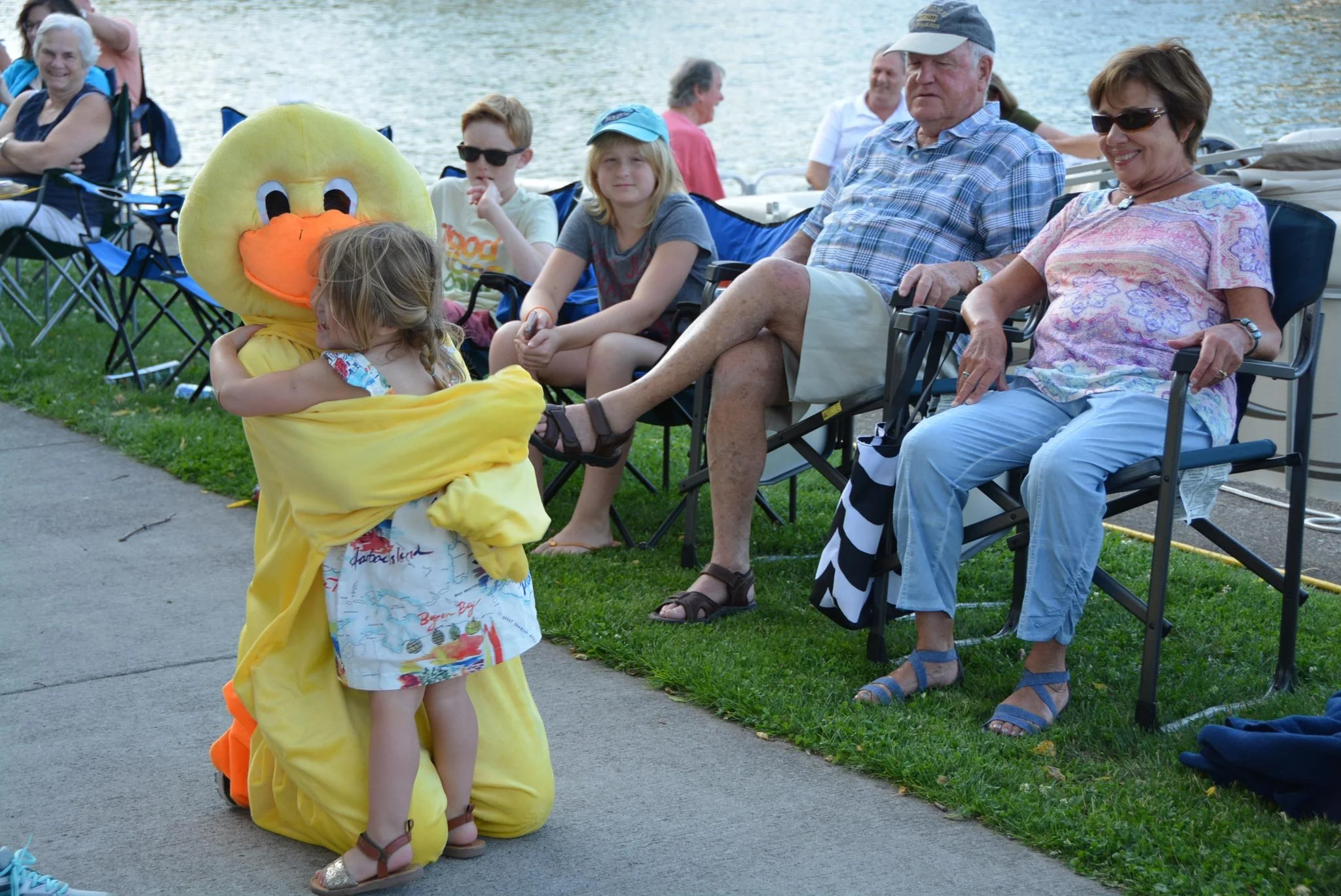 annual duck drop event